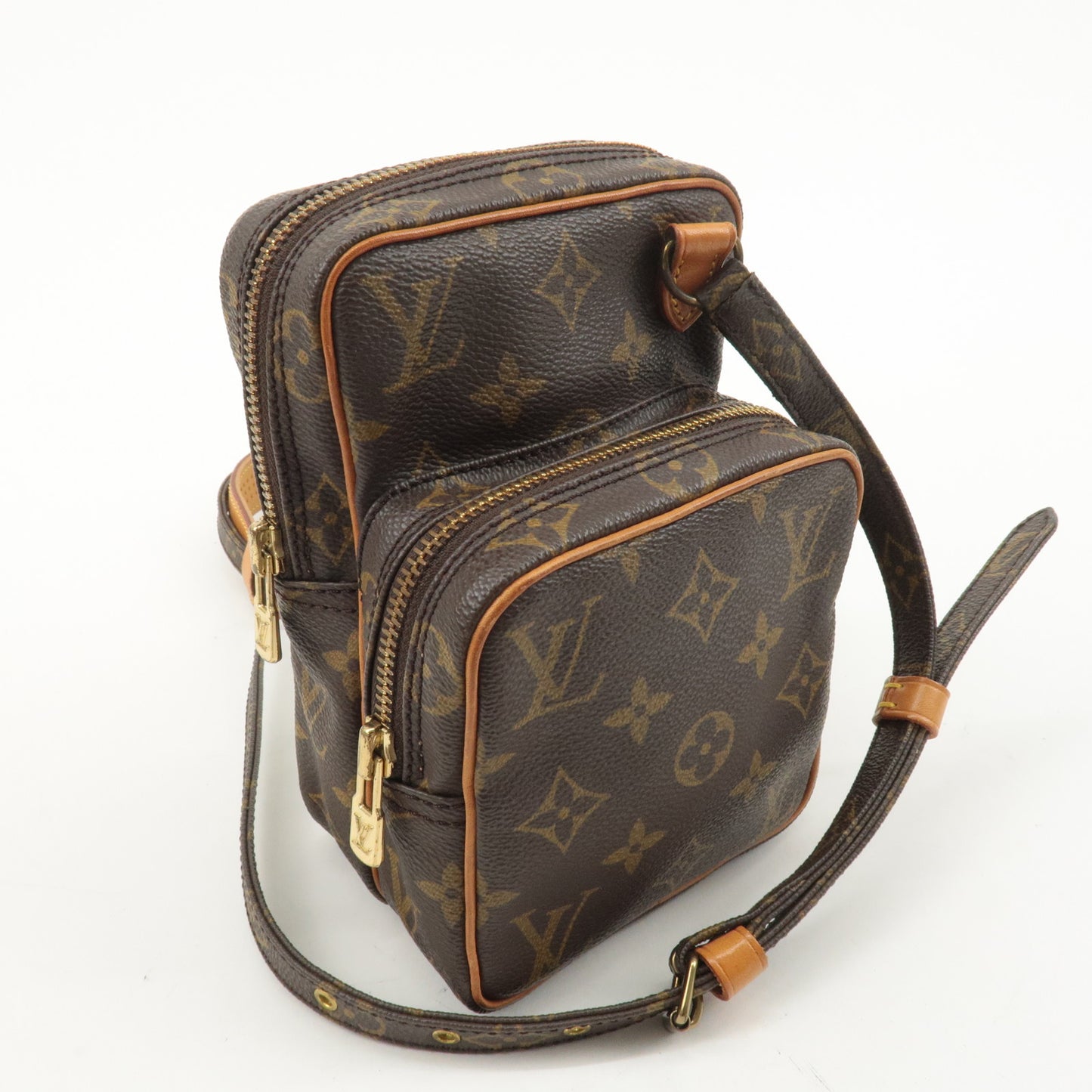 Louis Vuitton Monogram Mini Amazone Shoulder Bag Brown M45238