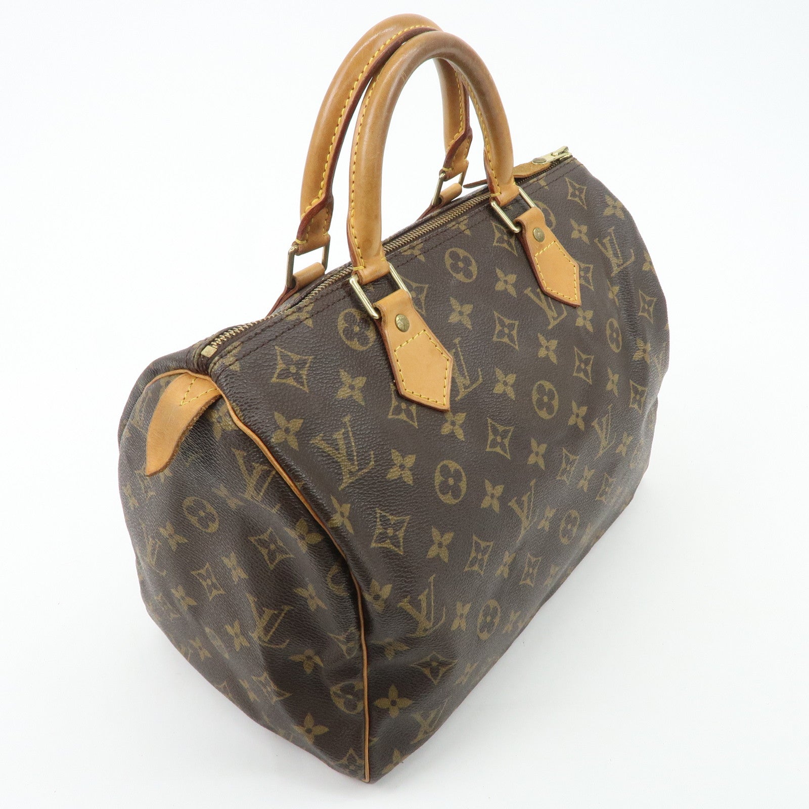 Louis Vuitton Monogram Speedy 30 Hand Bag Boston Bag M41526