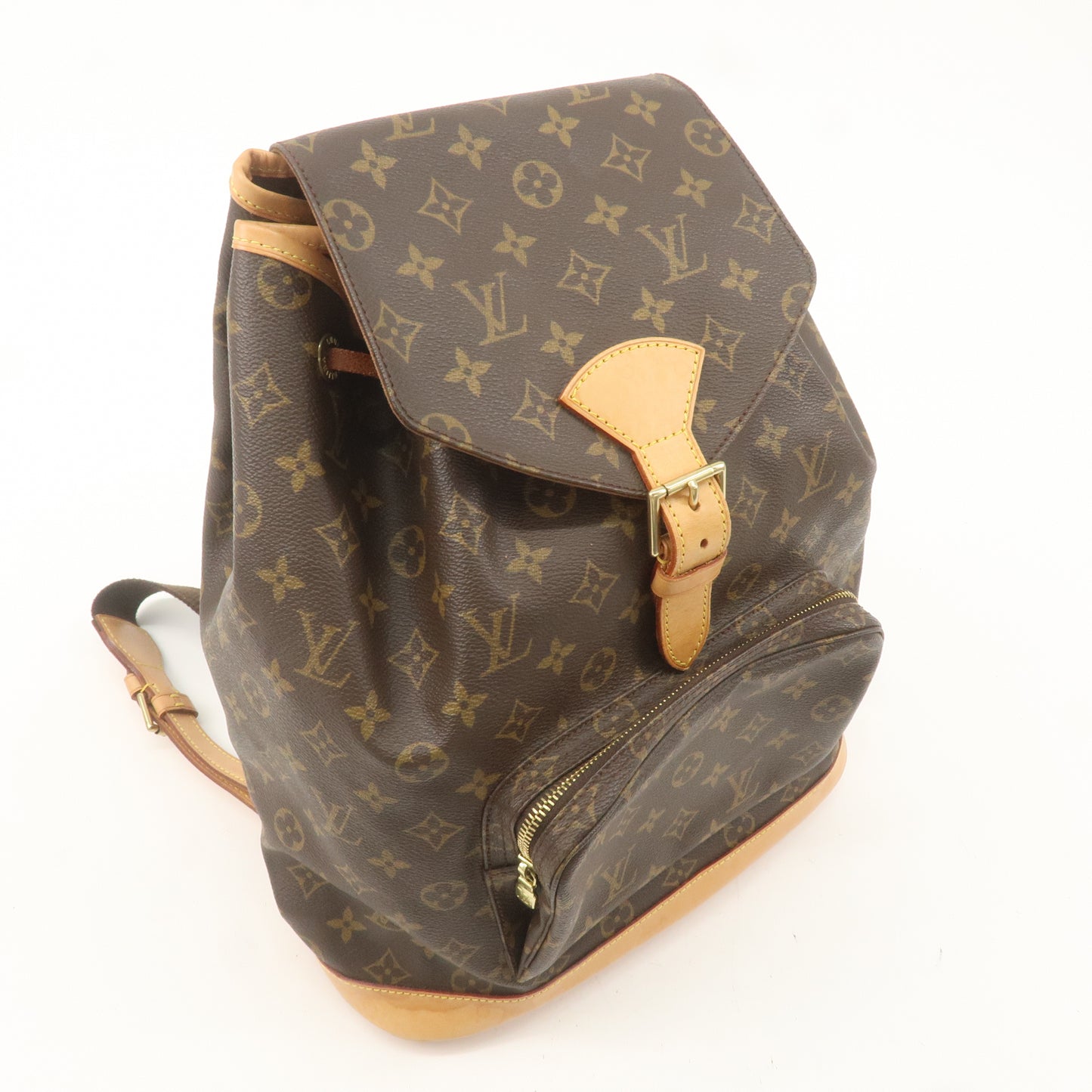 Louis Vuitton Monogram Montsouris GM Back Pack Brown M51135