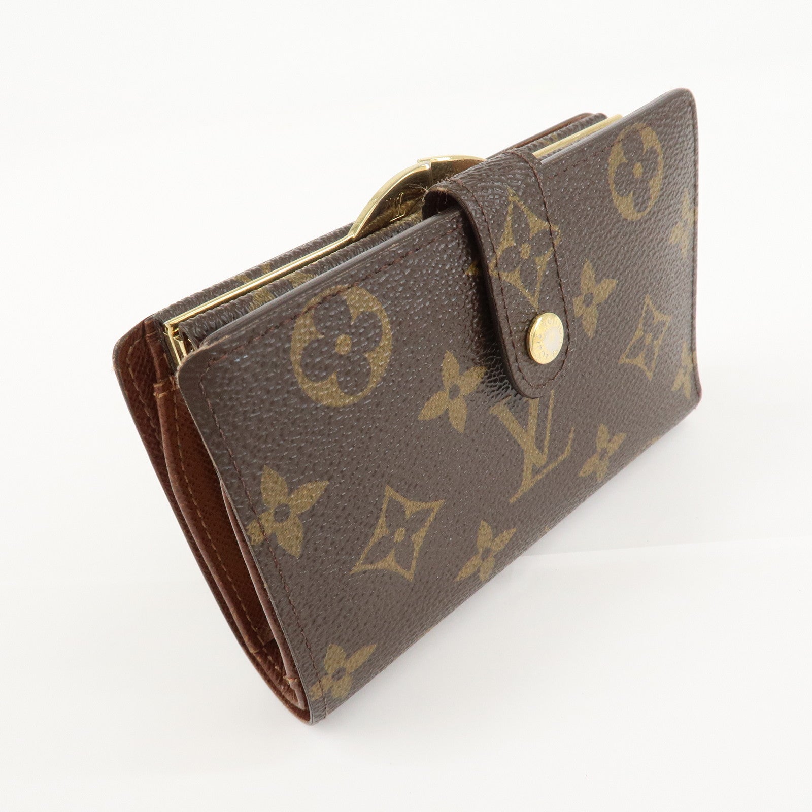 Louis Vuitton Monogram Portefeuille Viennois Wallet M61674 Used