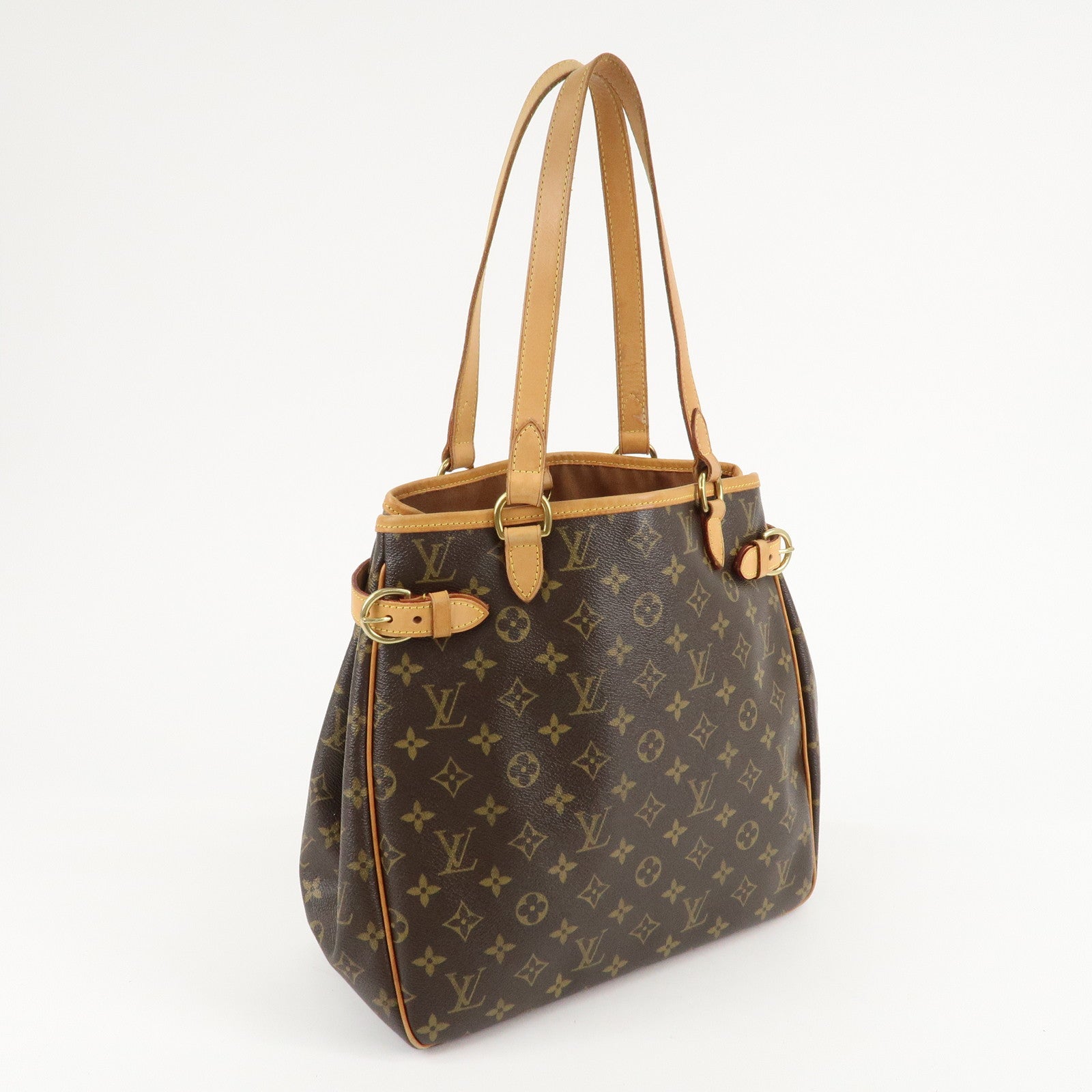 Louis Vuitton Monogram Batignolles Vertical Tote Bag M51153 Used