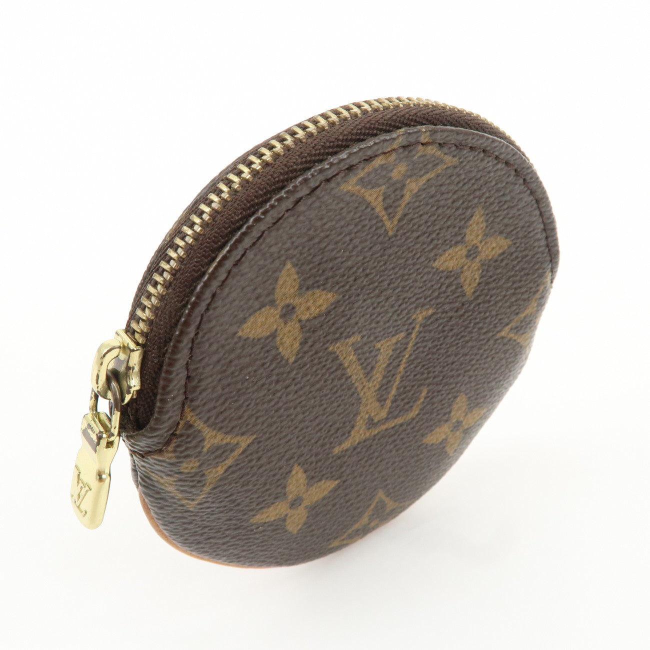 Louis Vuitton Monogram Porte Monnaie Rond Coin Case M61926