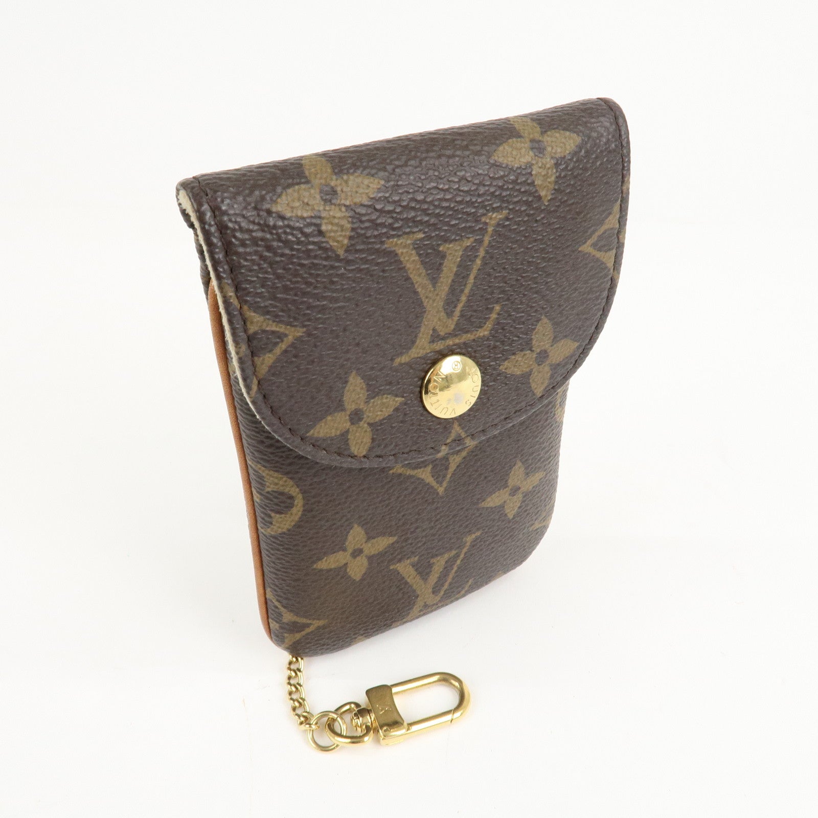 Louis Vuitton Monogram Etui Telefonne MM Brown M66546