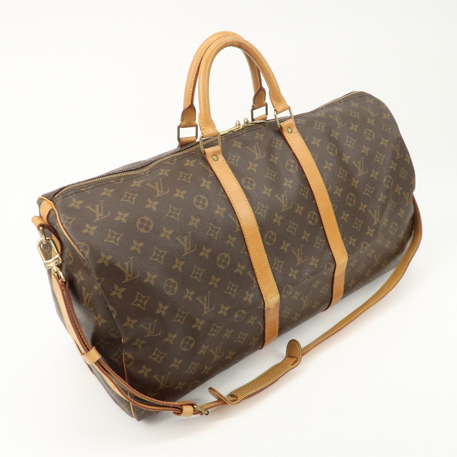 Louis Vuitton Monogram Keep All Bandouliere 55 Bag M41414