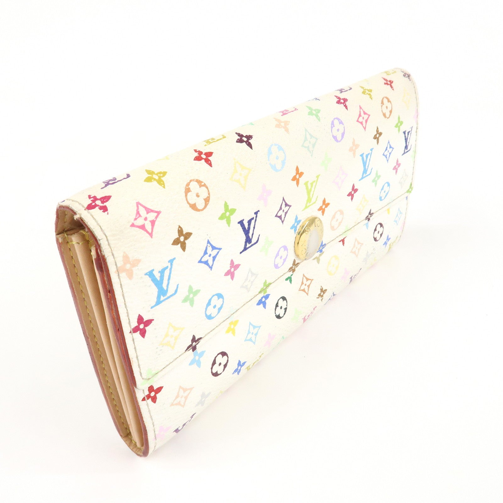 Louis Vuitton Monogram Multicolor Portefeuille Sarah Wallet M93532