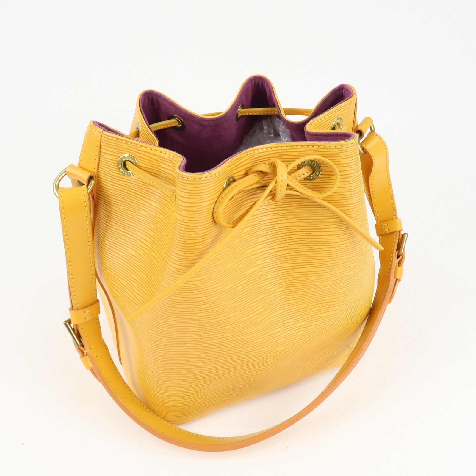 Louis Vuitton Epi Petit Noe Shoulder Bag Tassili Yellow M44109