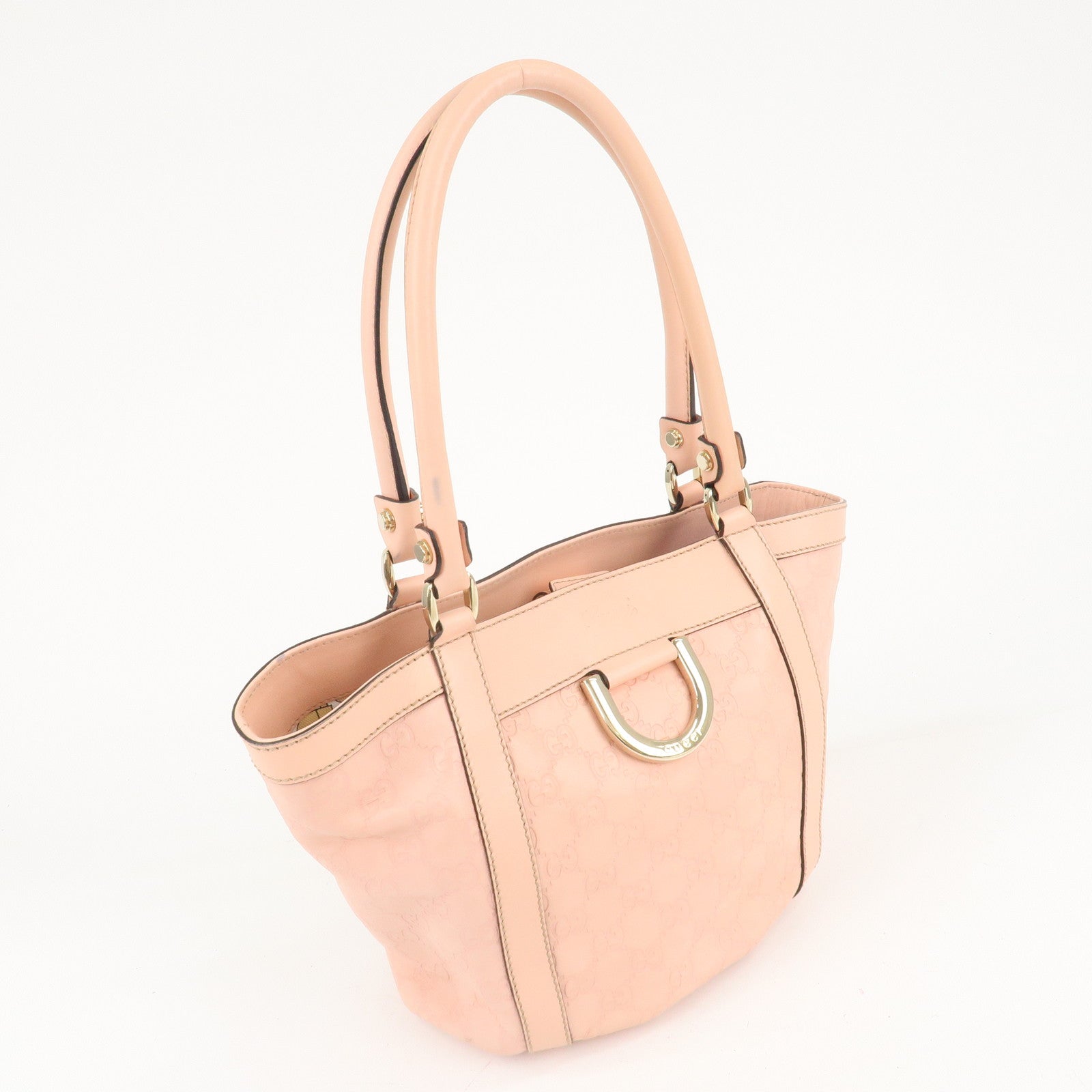 GUCCI Abbey Guccissima Leather Shoulder Bag Tote Bag 211983 Used