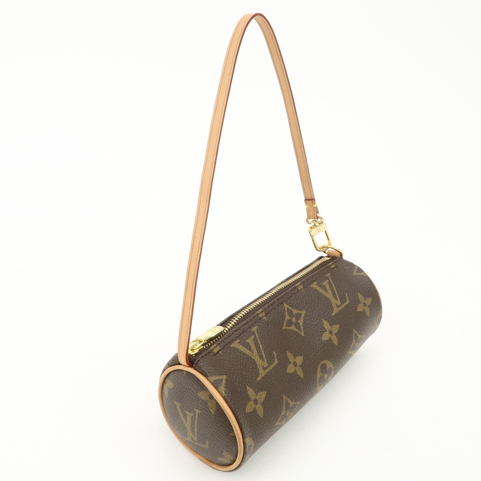 Louis Vuitton Monogram Mini Pouch for Papillon Bag Brown