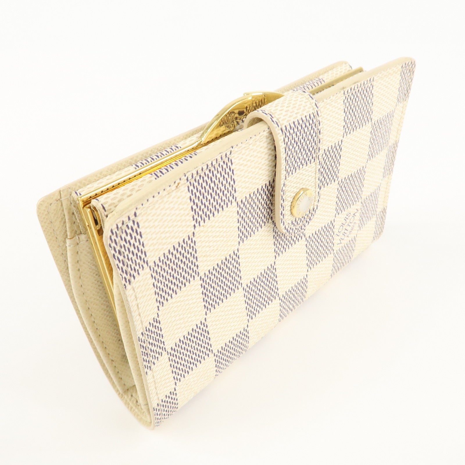 Louis Vuitton Damier Azur Portefeuille Viennois Wallet N61676