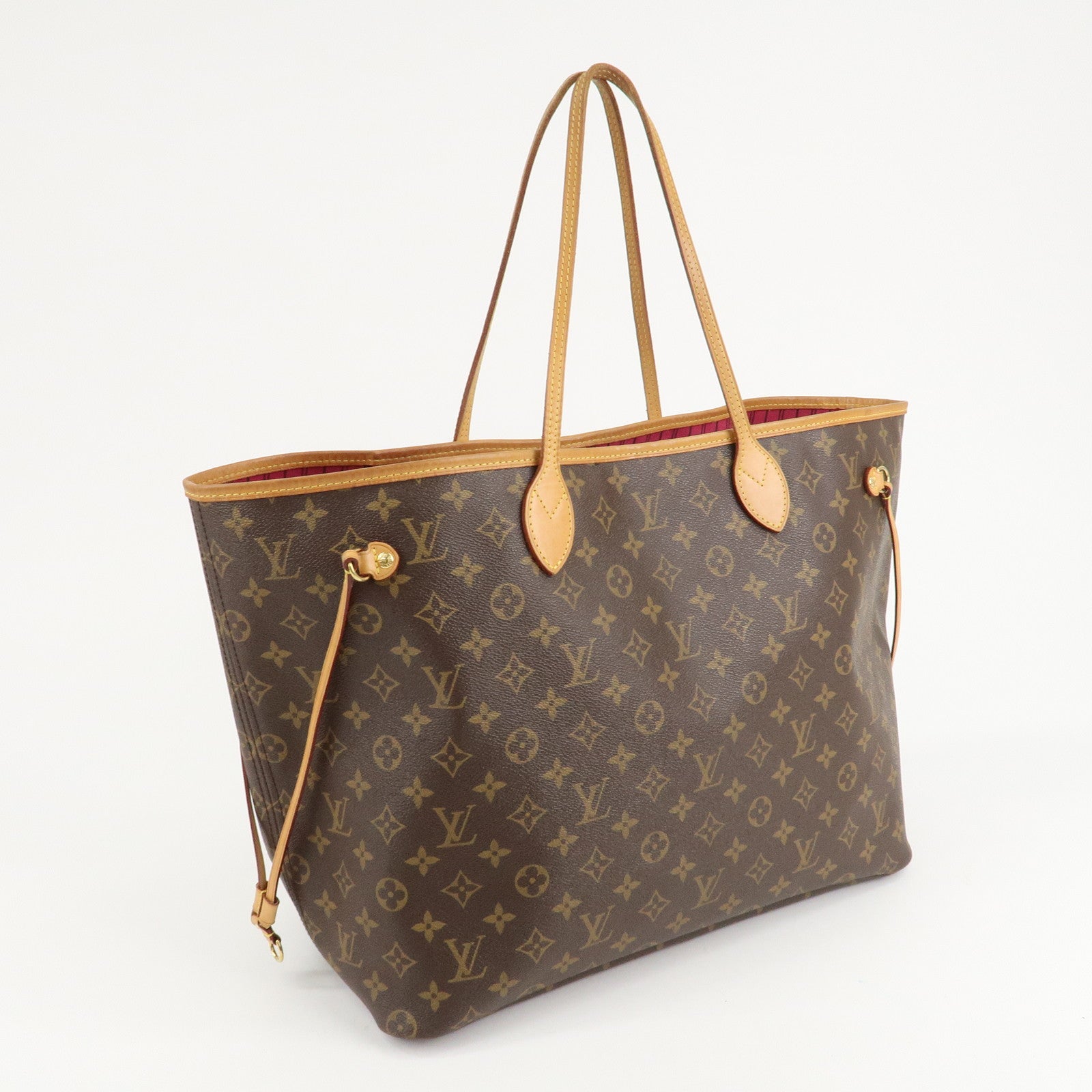 Louis Vuitton Monogram Neverfull GM Pivoine Shoulder Bag M41180