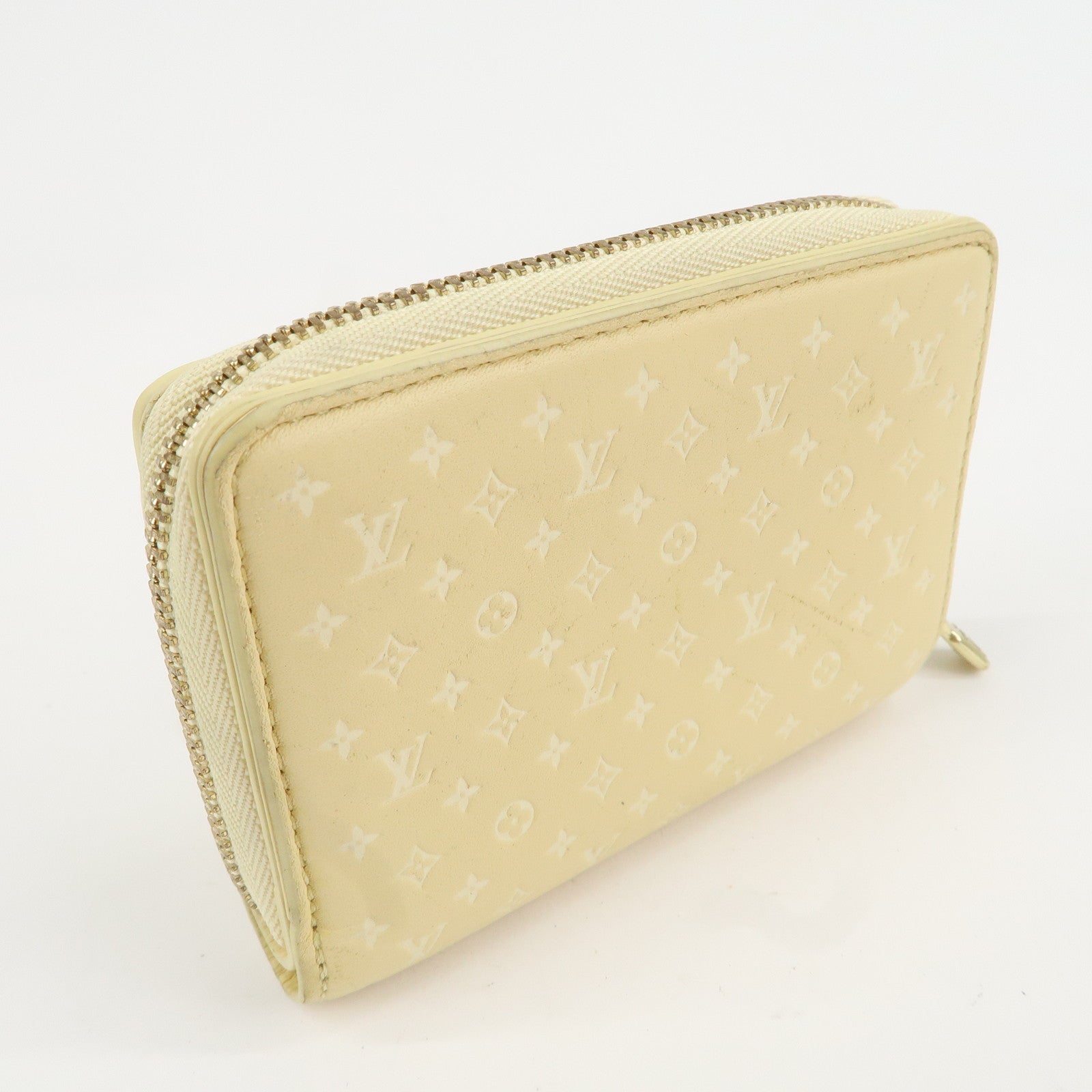 Louis Vuitton Nanogram Portefeuille Roux Wallet Jaune M82288