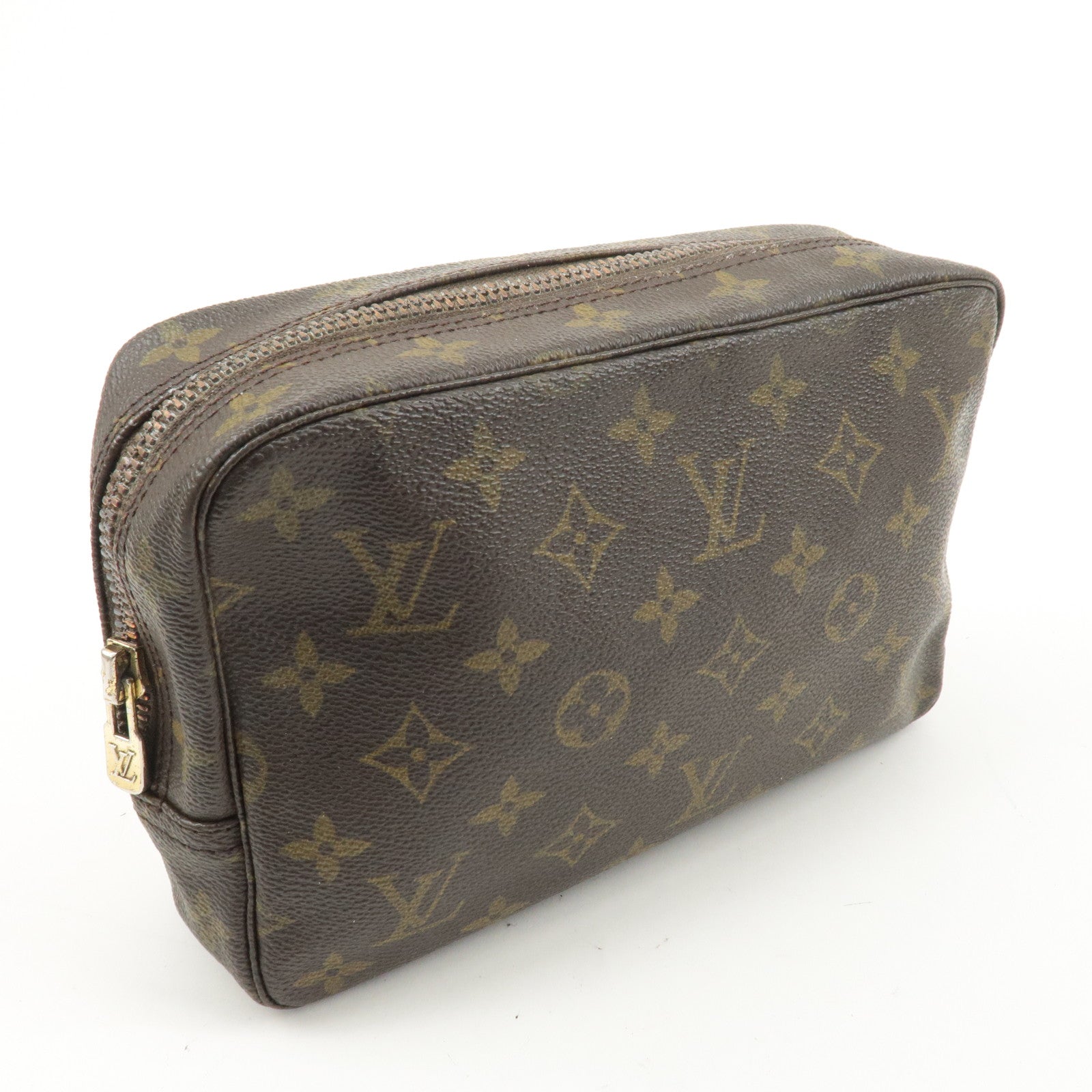 Louis Vuitton Monogram Trousse Toilette 23 Pouch Brown M47524