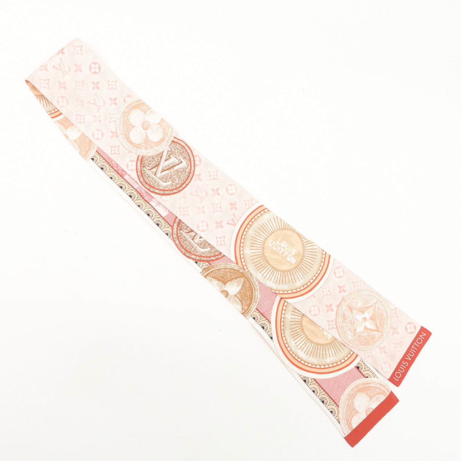 Louis Vuitton Bandeau Malle Merveilleuse Scarf Rose M77184 Used