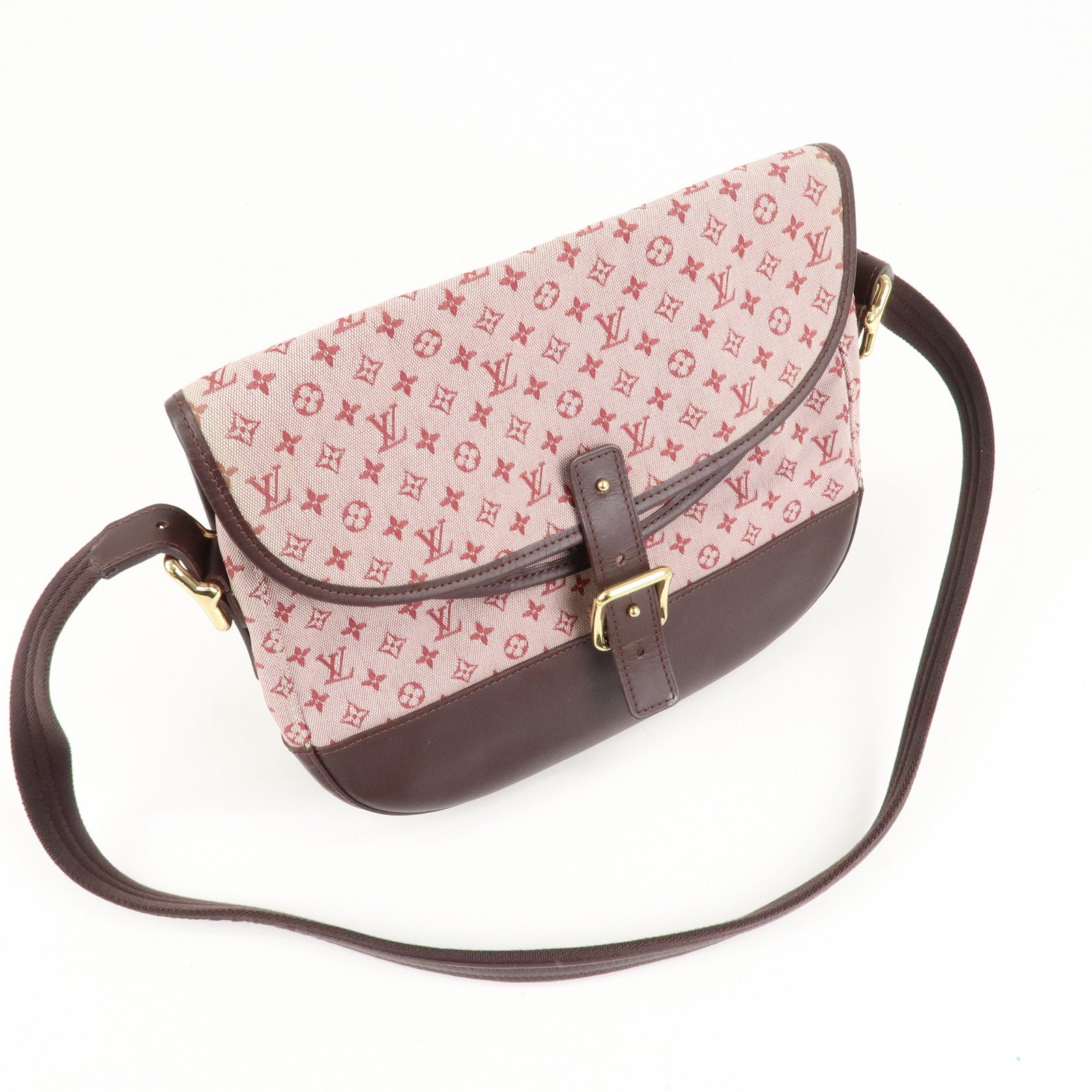 Louis Vuitton Monogram Mini Berangere Shoulder Bag Cerise M92671 Used