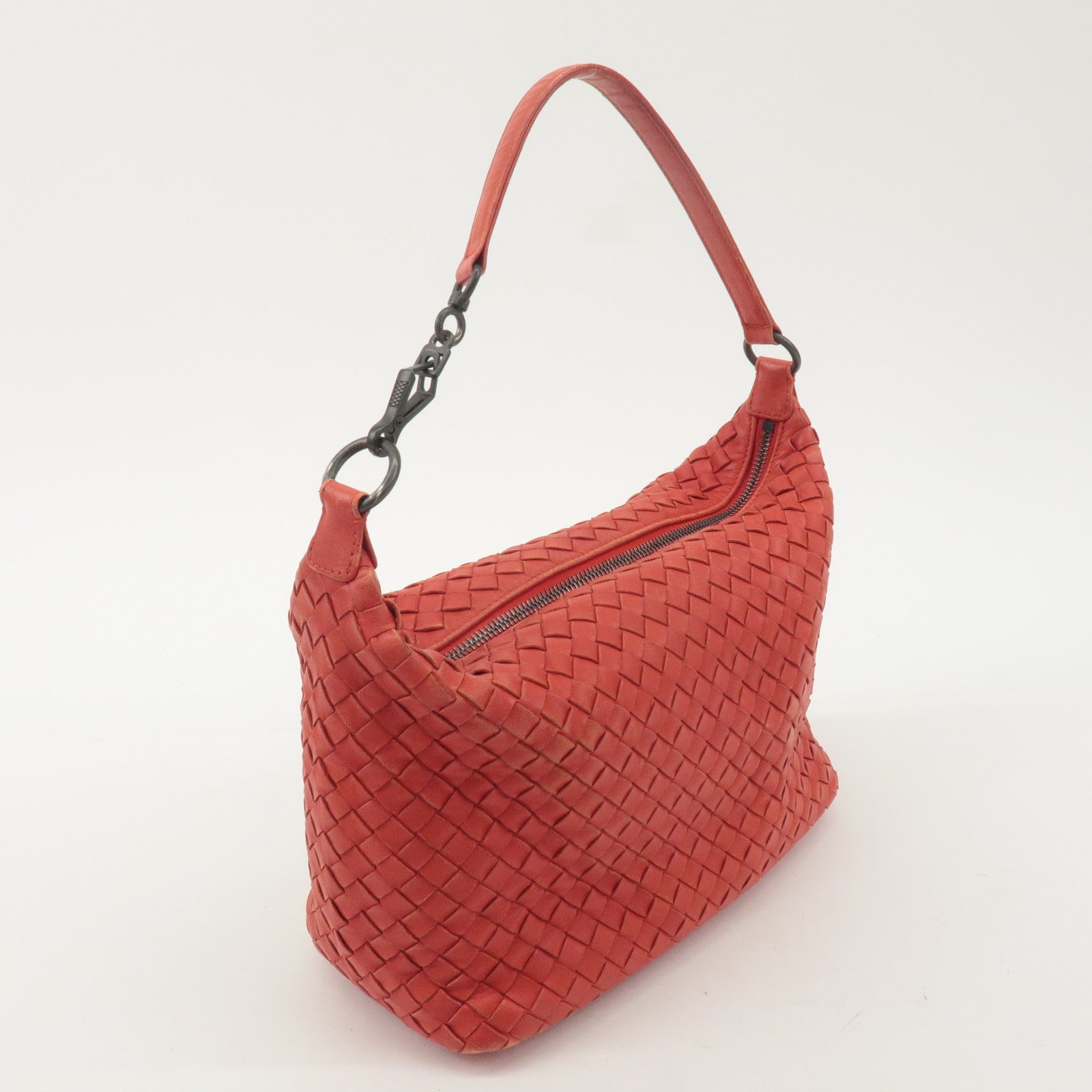 BOTTEGA VENETA Intrecciato Leather Shoulder Bag 239988