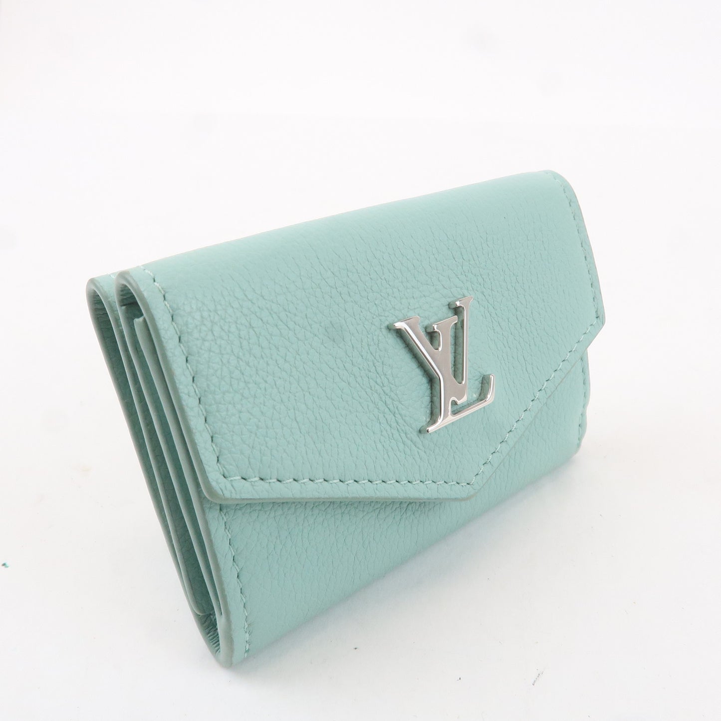 Louis Vuitton Portefeuille Lock Mini Wallet Mint Green M68481