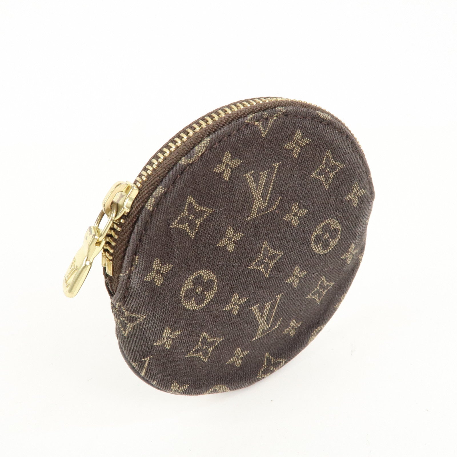 Louis Vuitton Monogram Mini Porte Monnaie Rond Coin Case M95232