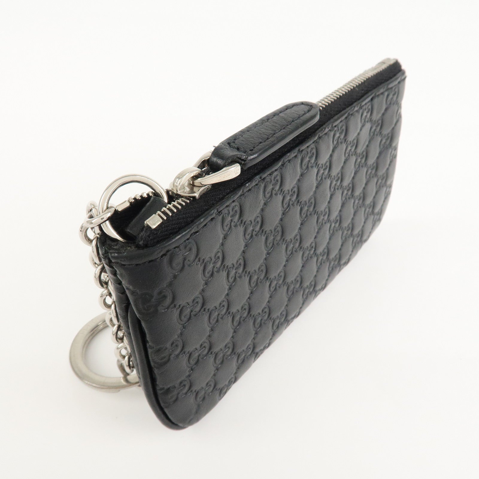 GUCCI Micro Guccisima Micro Guccisima Leather Coin Case 5444476