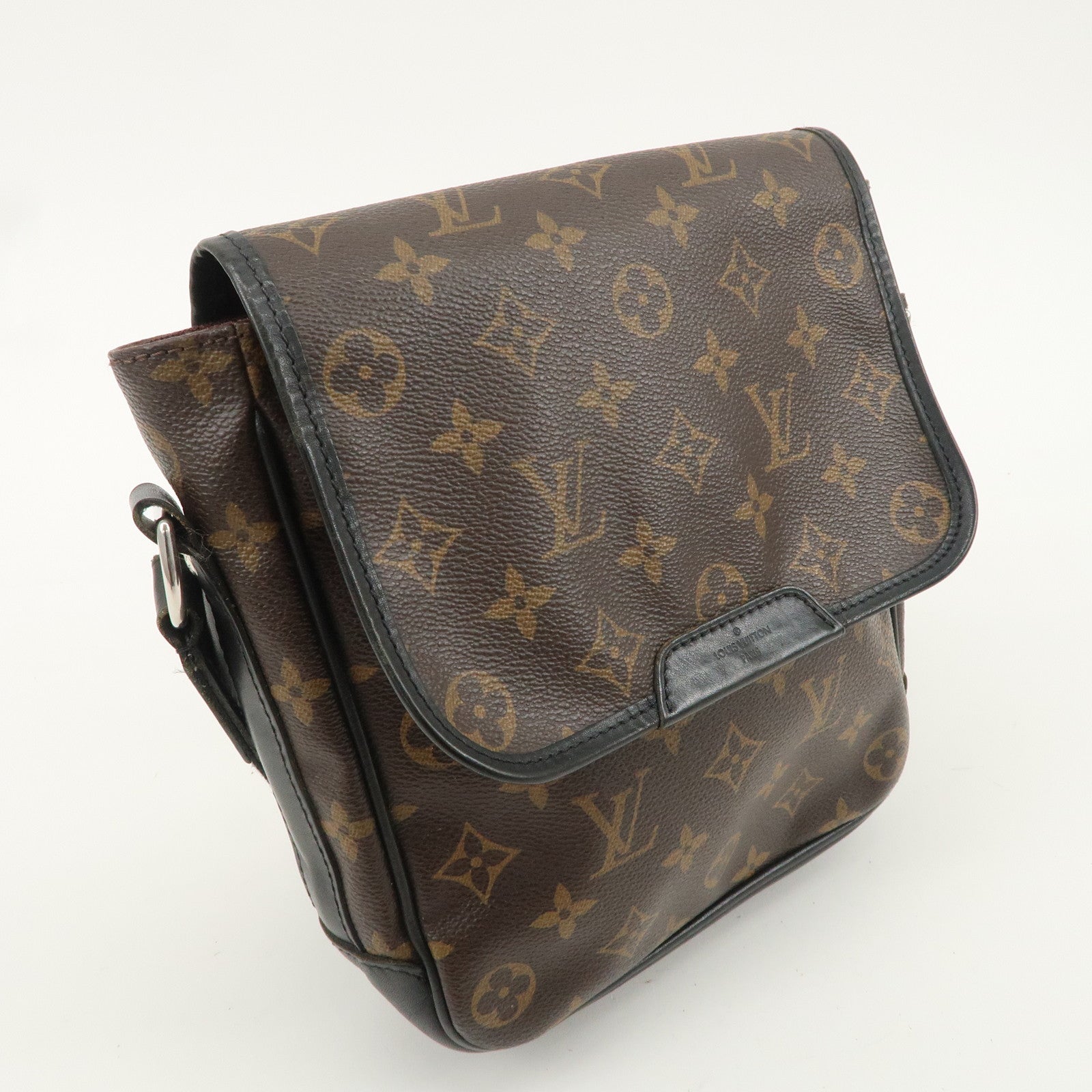 Louis Vuitton Monogram Macassar Bass PM Shoulder Bag M56717