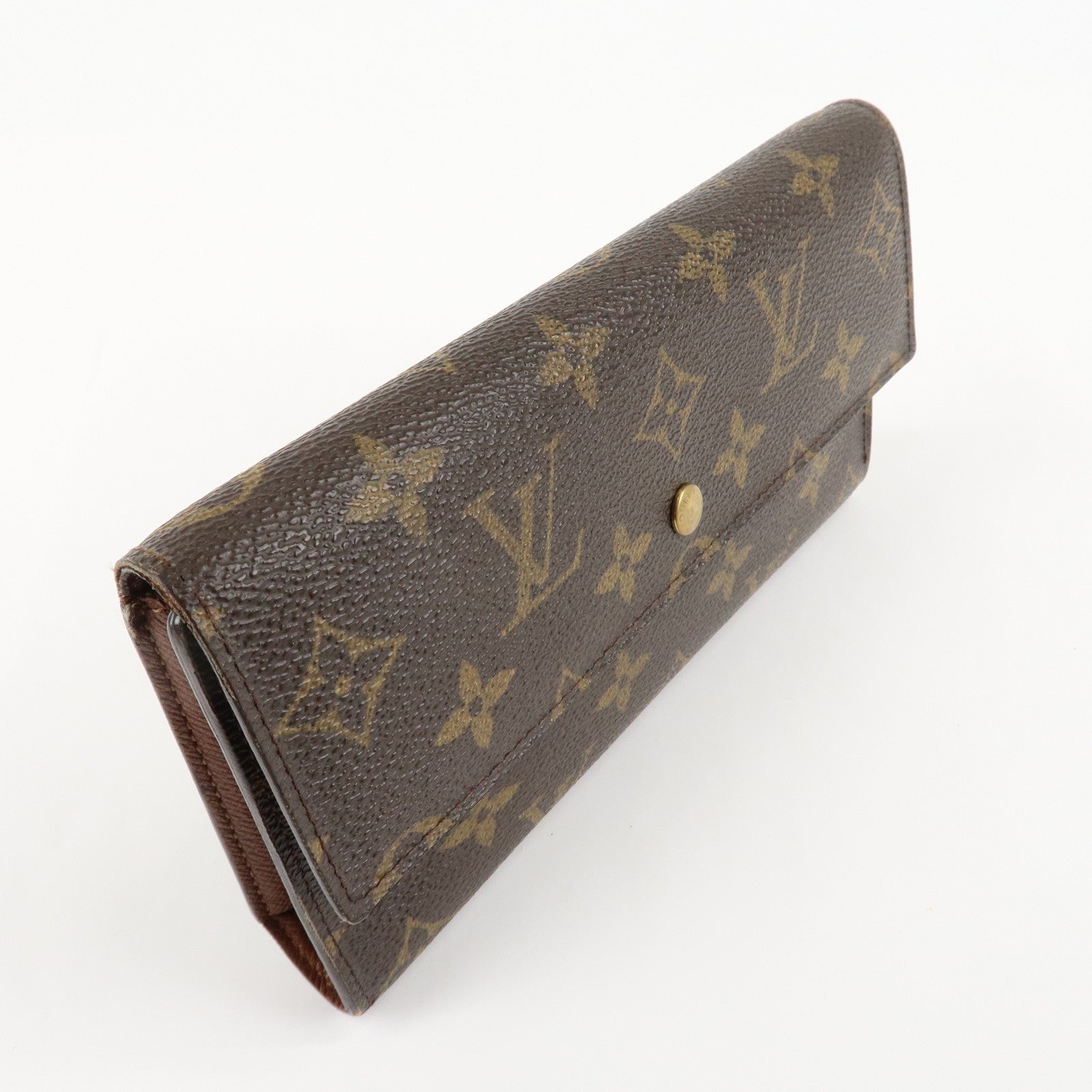 Louis Vuitton Monogram Porte Tresor International Wallet M61215