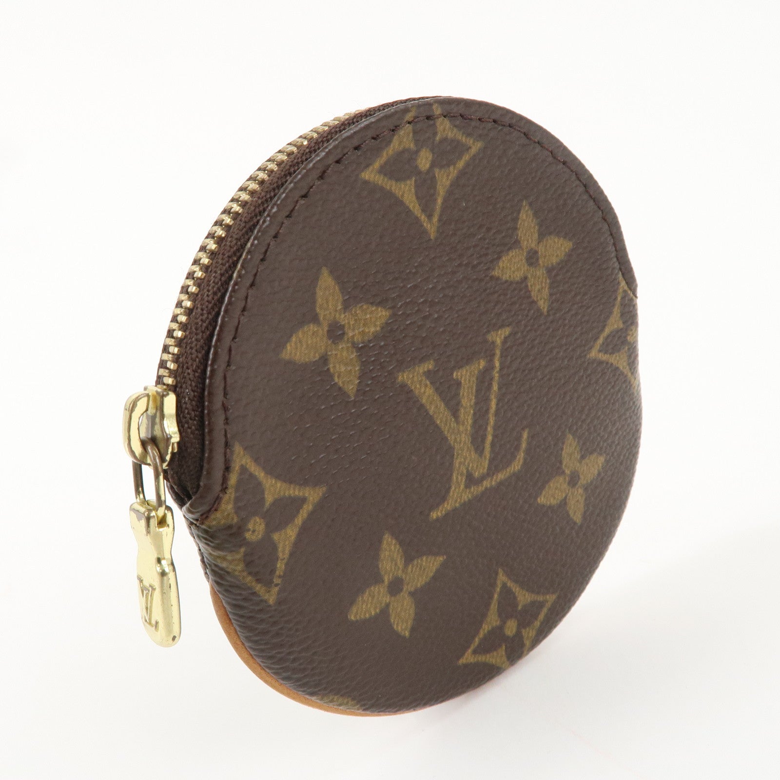 Louis Vuitton Monogram Porte Monnaie Rond Coin Case M61926