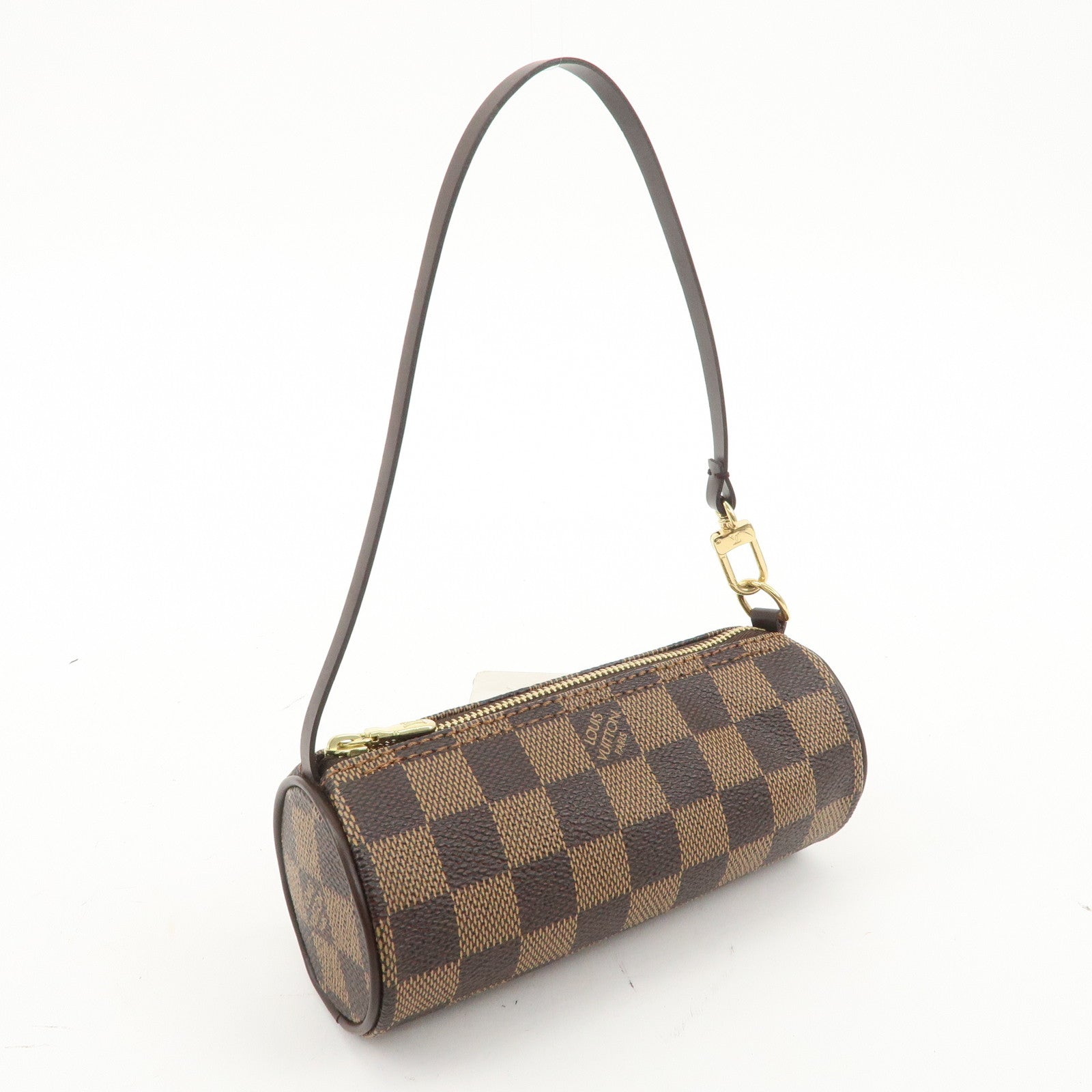 Louis Vuitton Damier Mini Pouch for Papillon Bag Brown