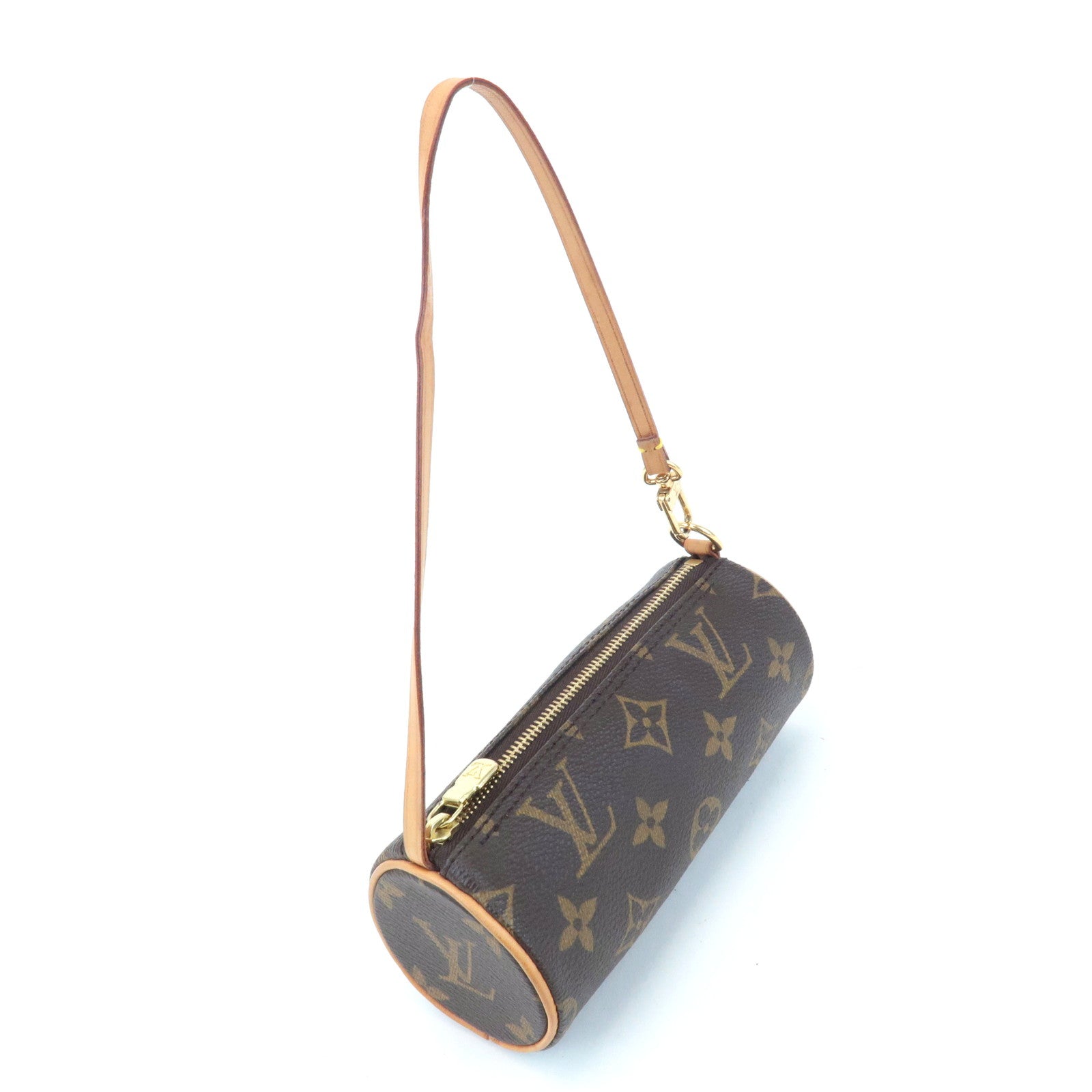 Louis Vuitton Monogram Mini Pouch for Papillon Bag Brown