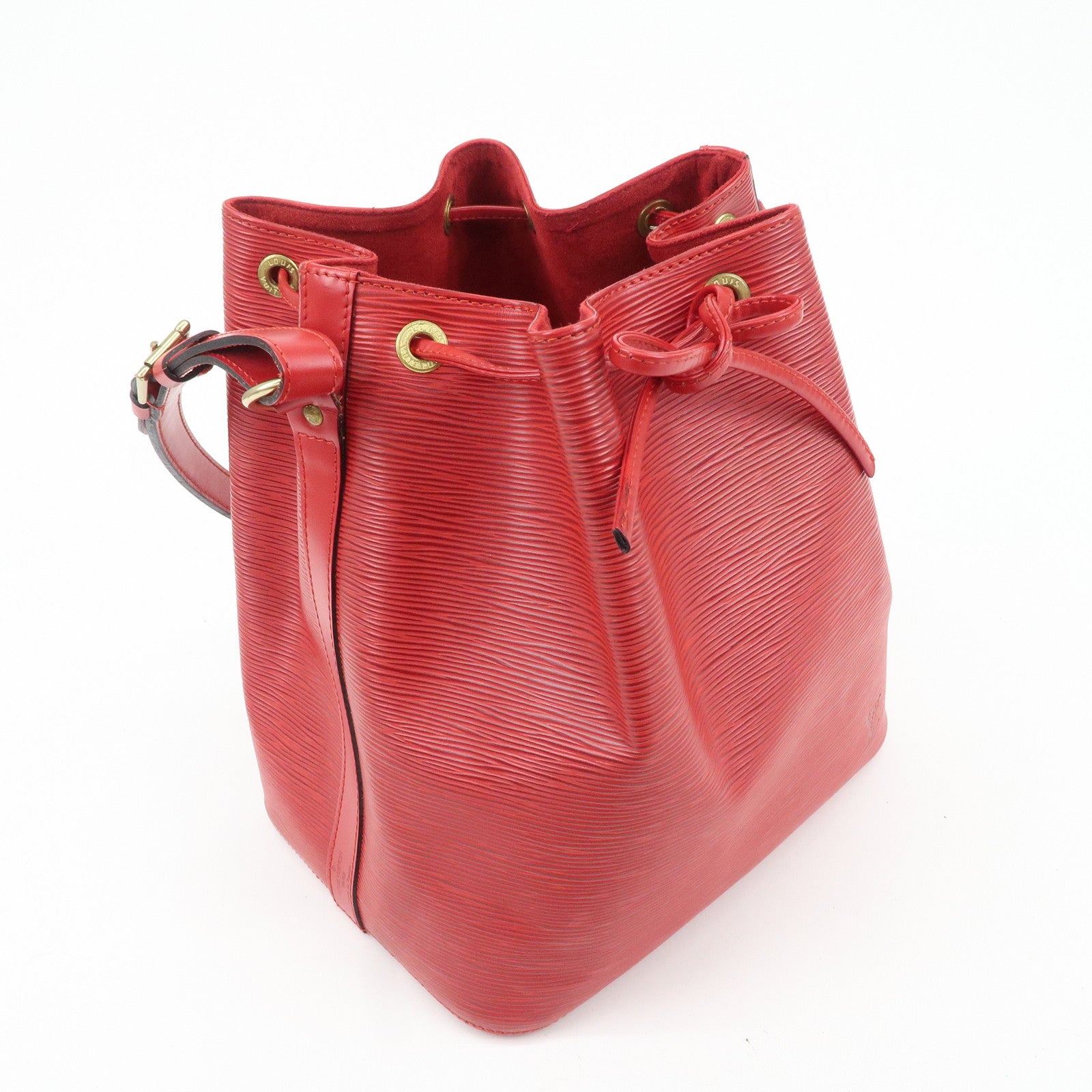 Louis Vuitton Epi Petit Noe Shoulder Bag Castilian Red M59017