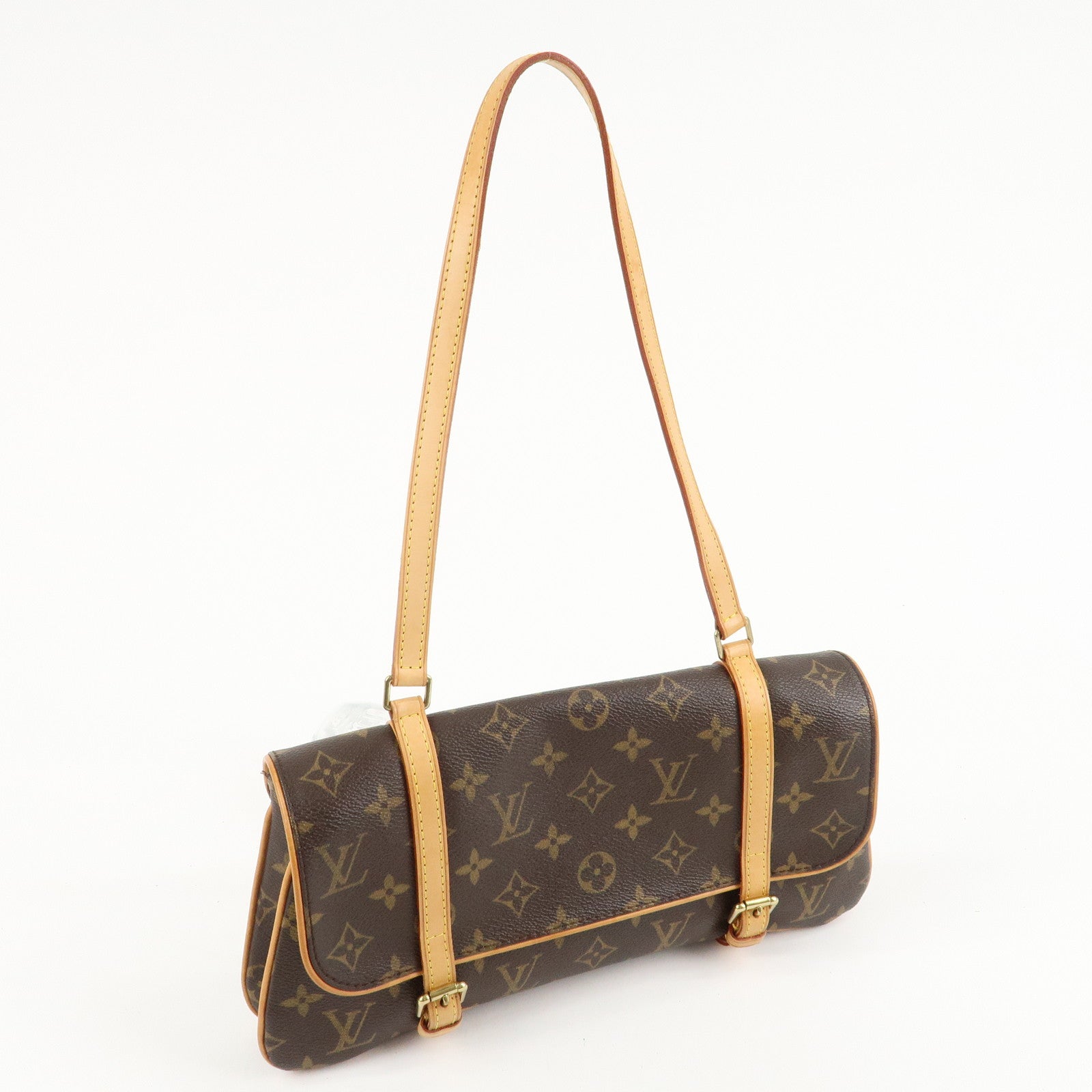 Louis Vuitton Monogram Marelle Shoulder Bag Brown M51157 Used