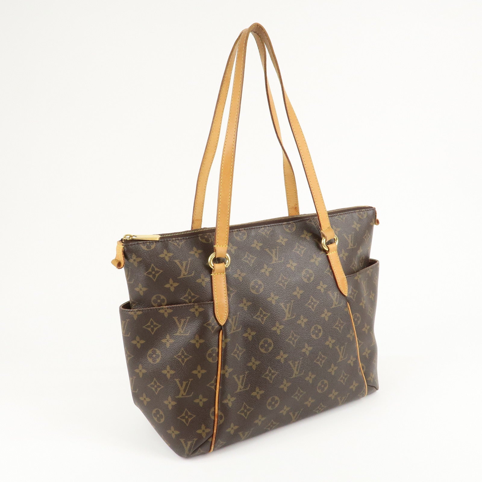 Louis Vuitton Monogram Totally MM Tote Bag Hand Bag M56689 Used