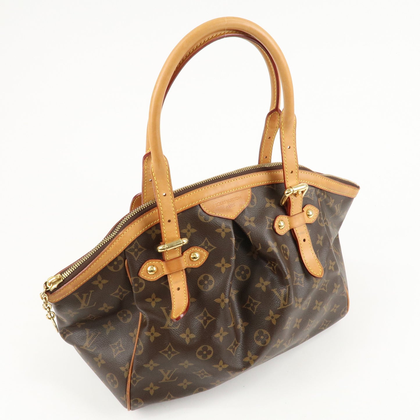 Louis Vuitton Monogram Tivoli GM Shoulder Bag Brown  M40144