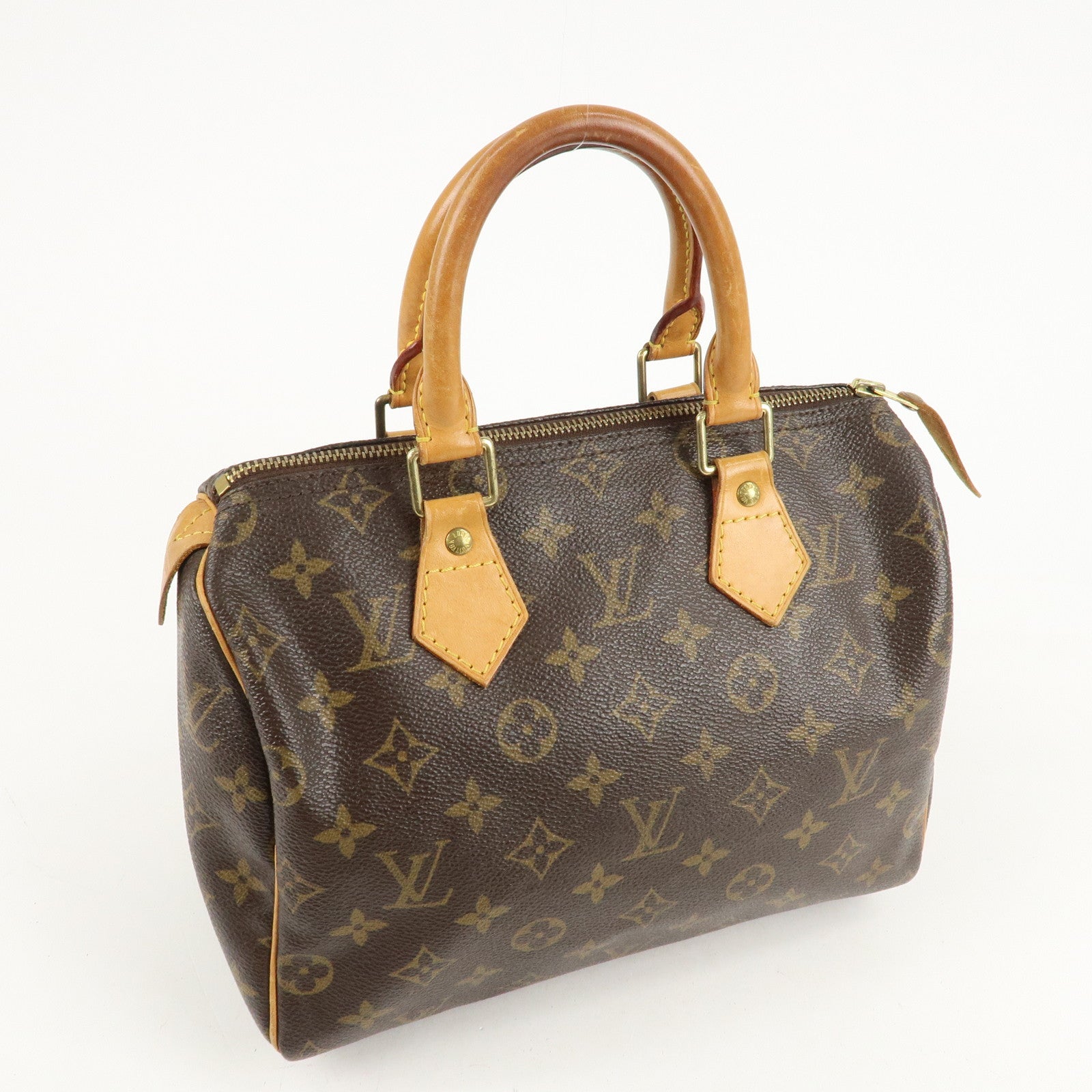 Louis Vuitton Monogram Speedy 25 Hand Bag Boston Bag M41528