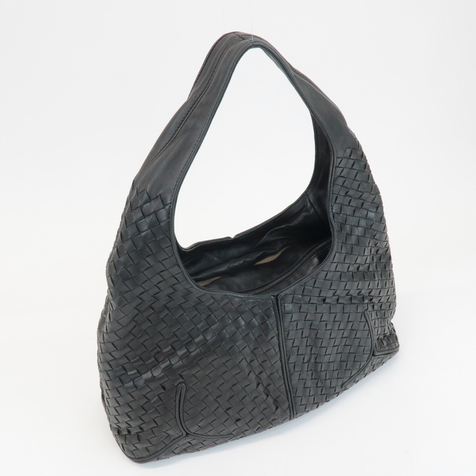 BOTTEGA VENETA Intrecciato Leather One-Shoulder Bag 145552