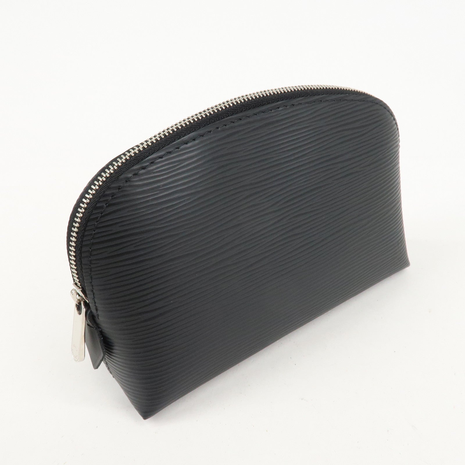 Louis Vuitton Epi Pochette Cosmetic Pouch Noir M41348