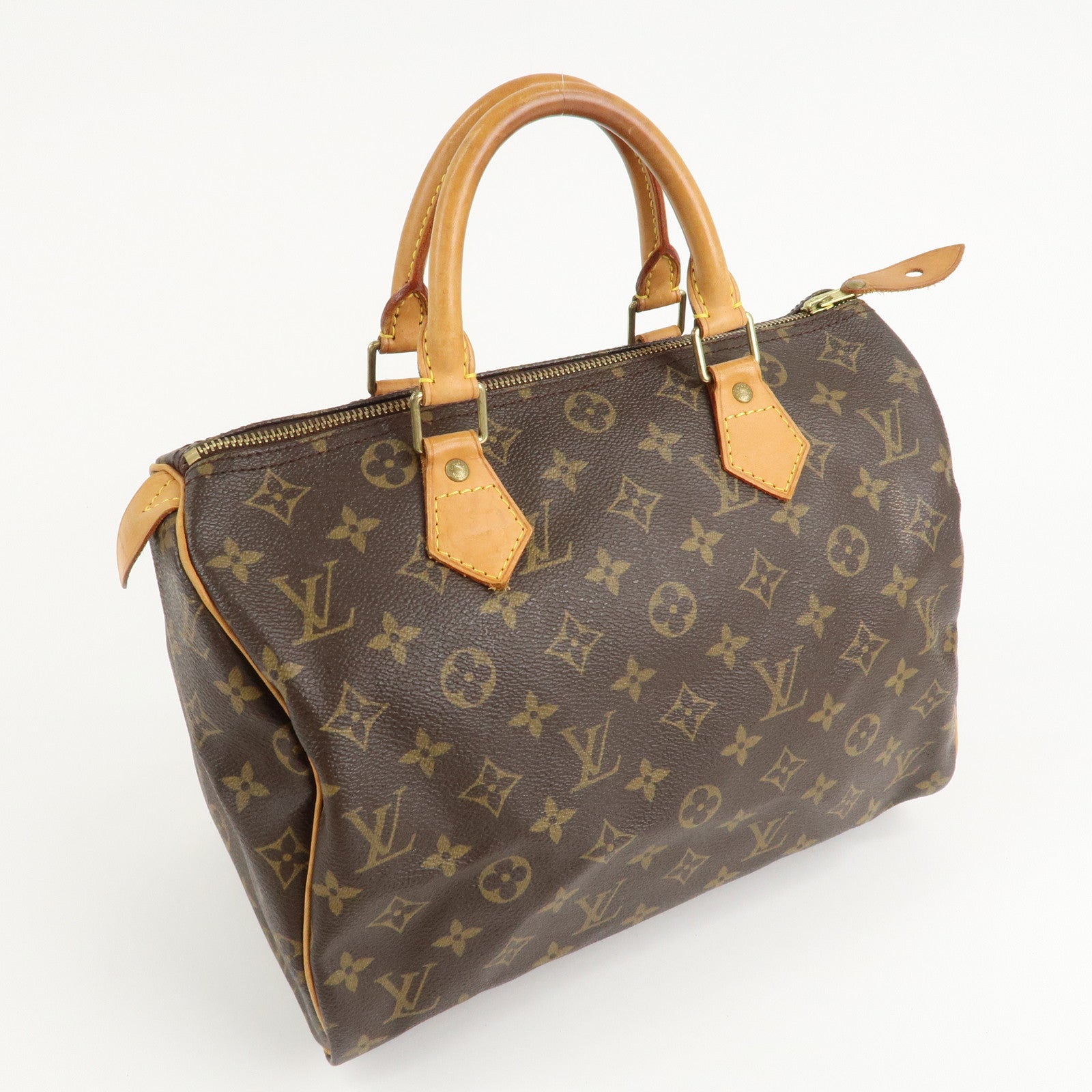 Louis Vuitton Monogram Speedy 30 Hand Bag Boston Bag M41108