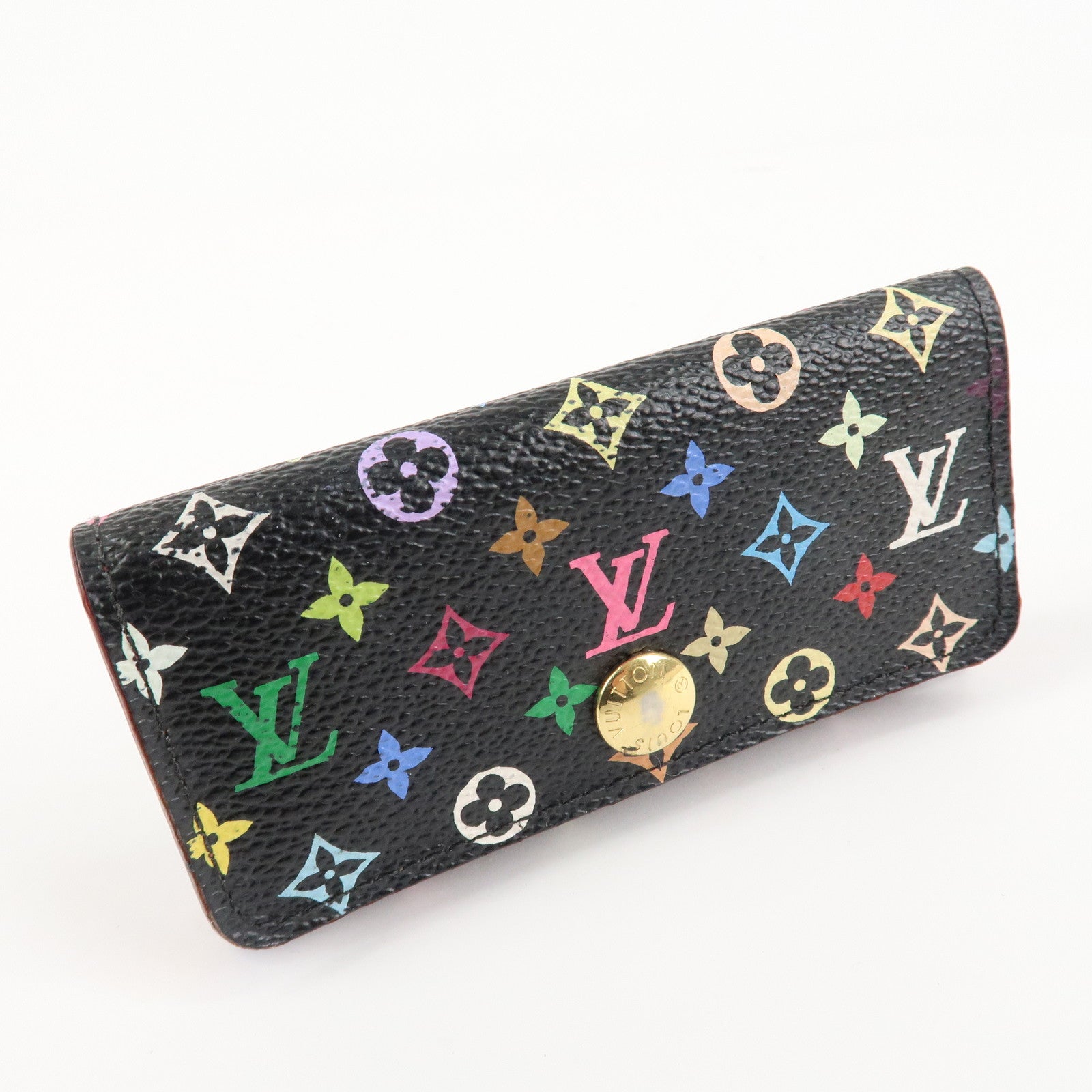 Louis Vuitton Monogram Multicolor Multicles 4 Key Case Noir M93732 Used