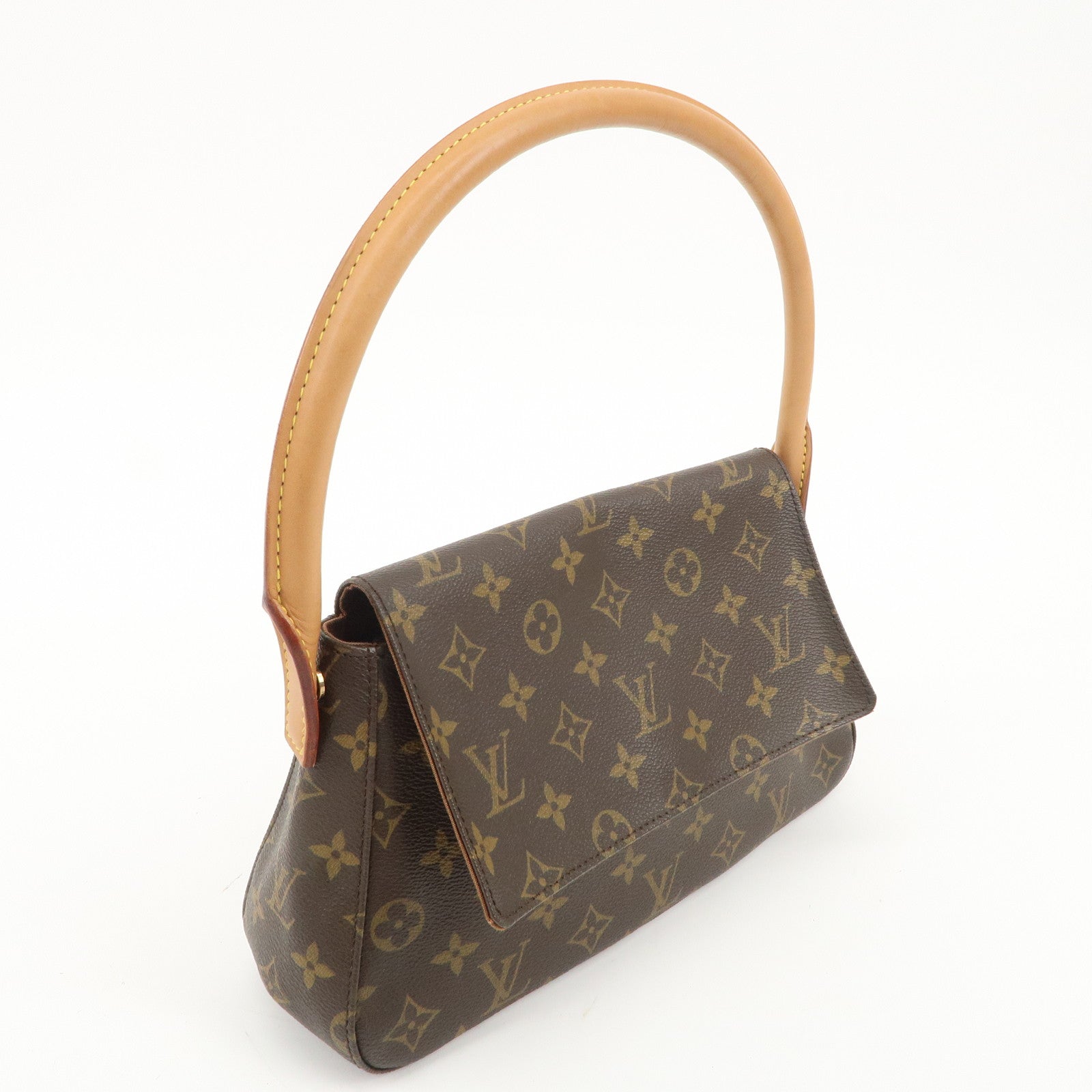 Louis Vuitton Monogram Mini Looping Shoulder Bag Hand Bag M51147