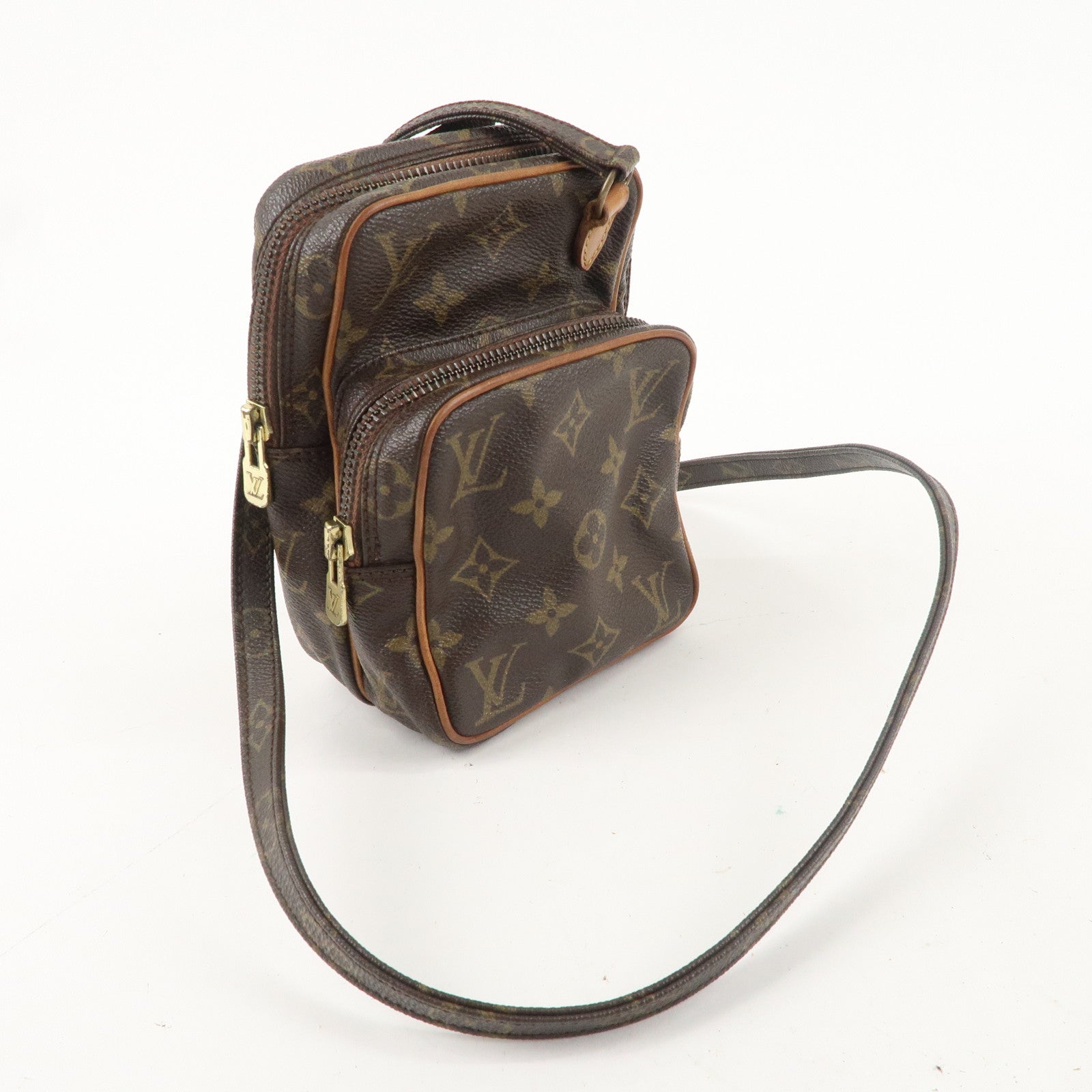 Louis Vuitton Monogram Mini Amazone Shoulder Bag Brown M45238