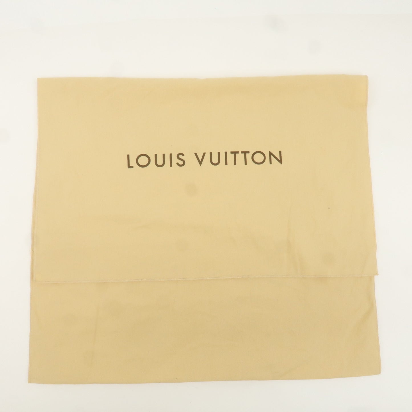 Louis Vuitton Set of 10 Dust Bag Storage Bag Flap Beige