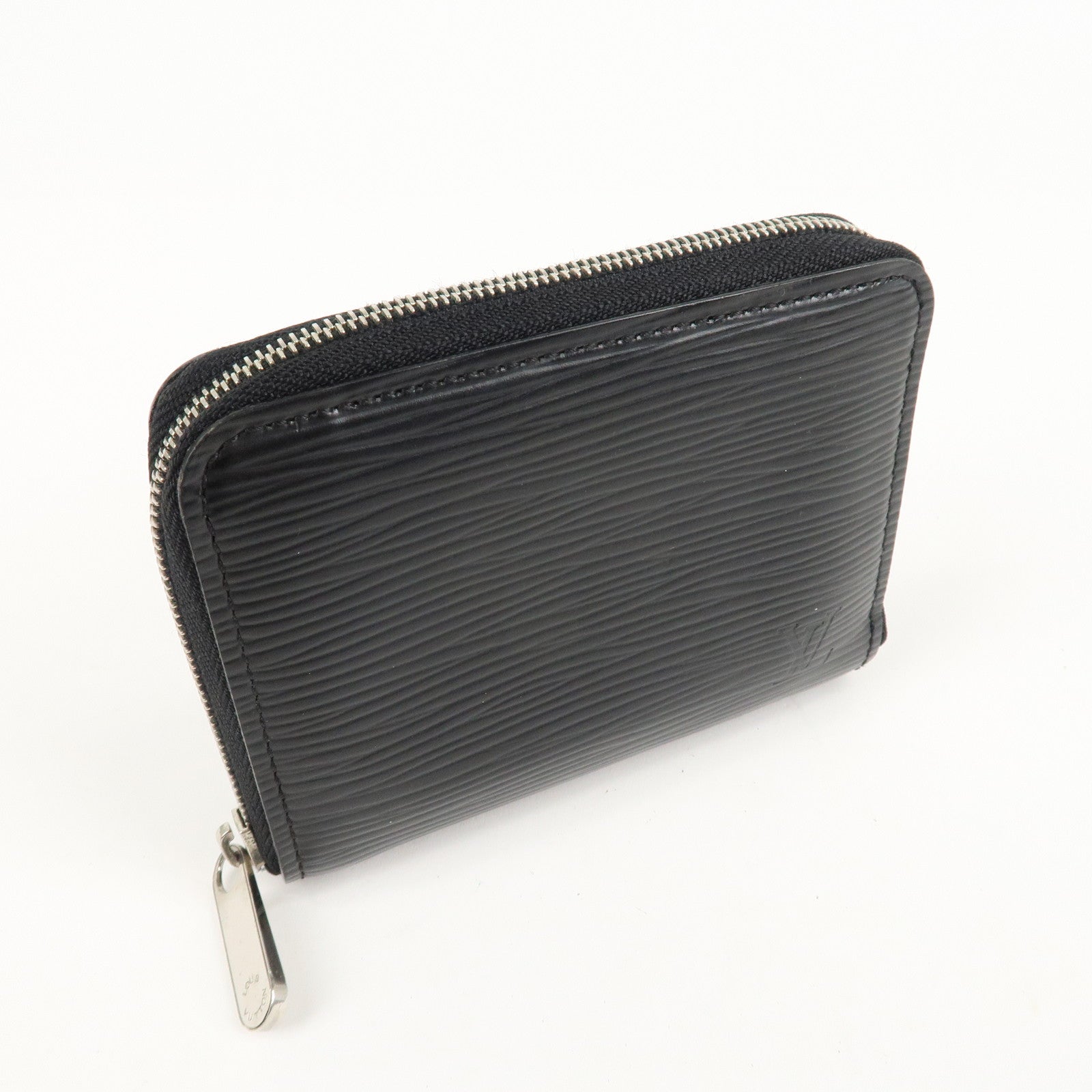 Louis Vuitton Epi Leather Zippy Coin Case Wallet Noir M60152