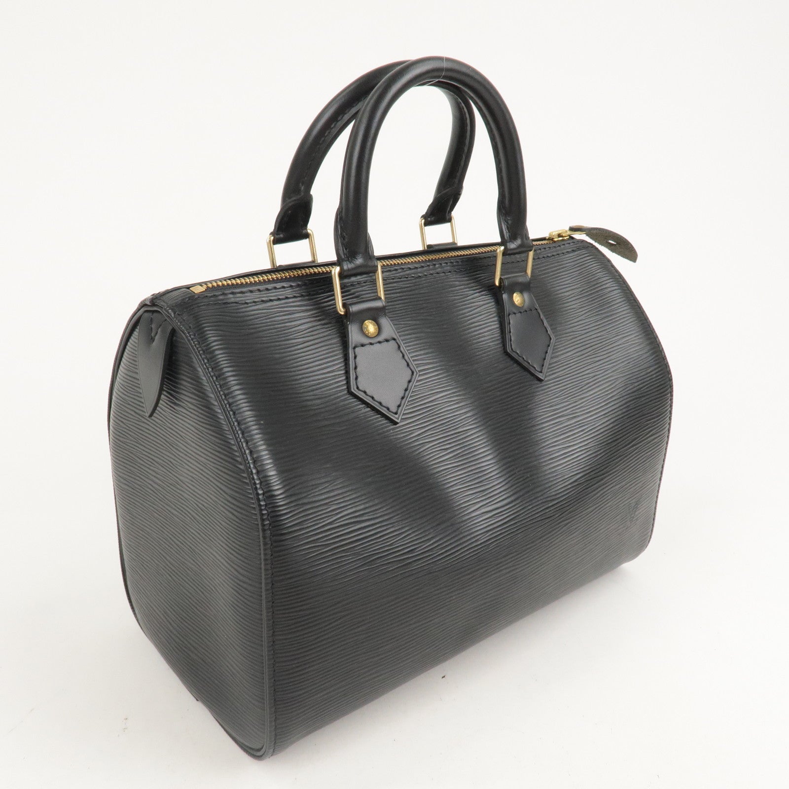 Louis Vuitton Louis Vuitton Epi Speedy 30 Handbag Boston Bag Noir