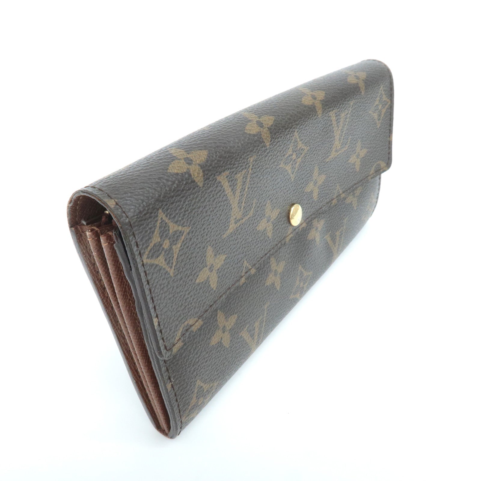 Louis Vuitton Monogram Portefeuille Sarah Long Wallet M61734