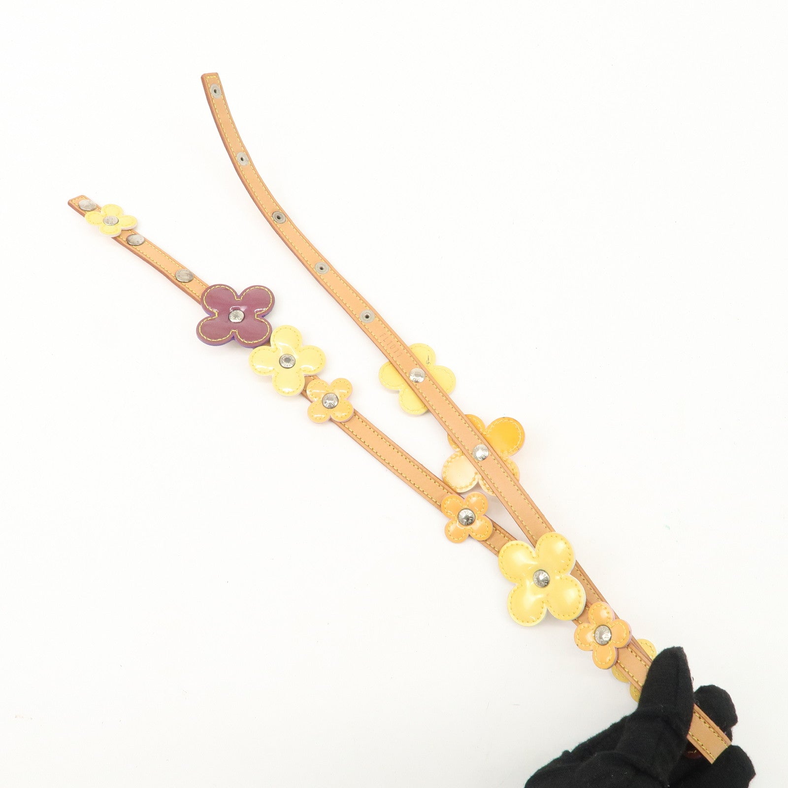 Louis Vuitton Monogram Vernis Suntulle Fleur Flower M92256 Used