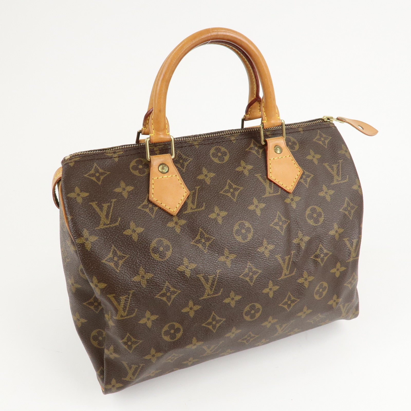 Louis Vuitton Monogram Speedy 30 Hand Bag Boston Bag M41526