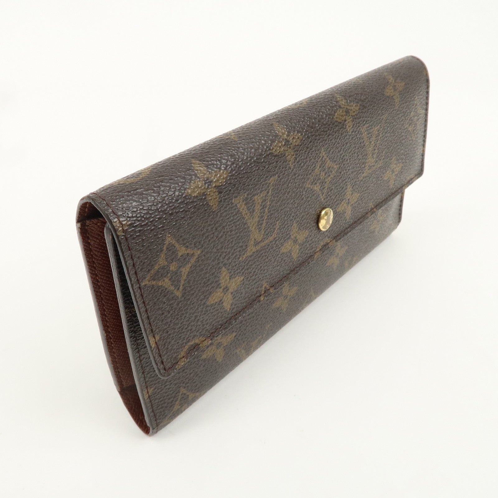 Louis Vuitton Monogram Porte Tresor International Wallet M61215