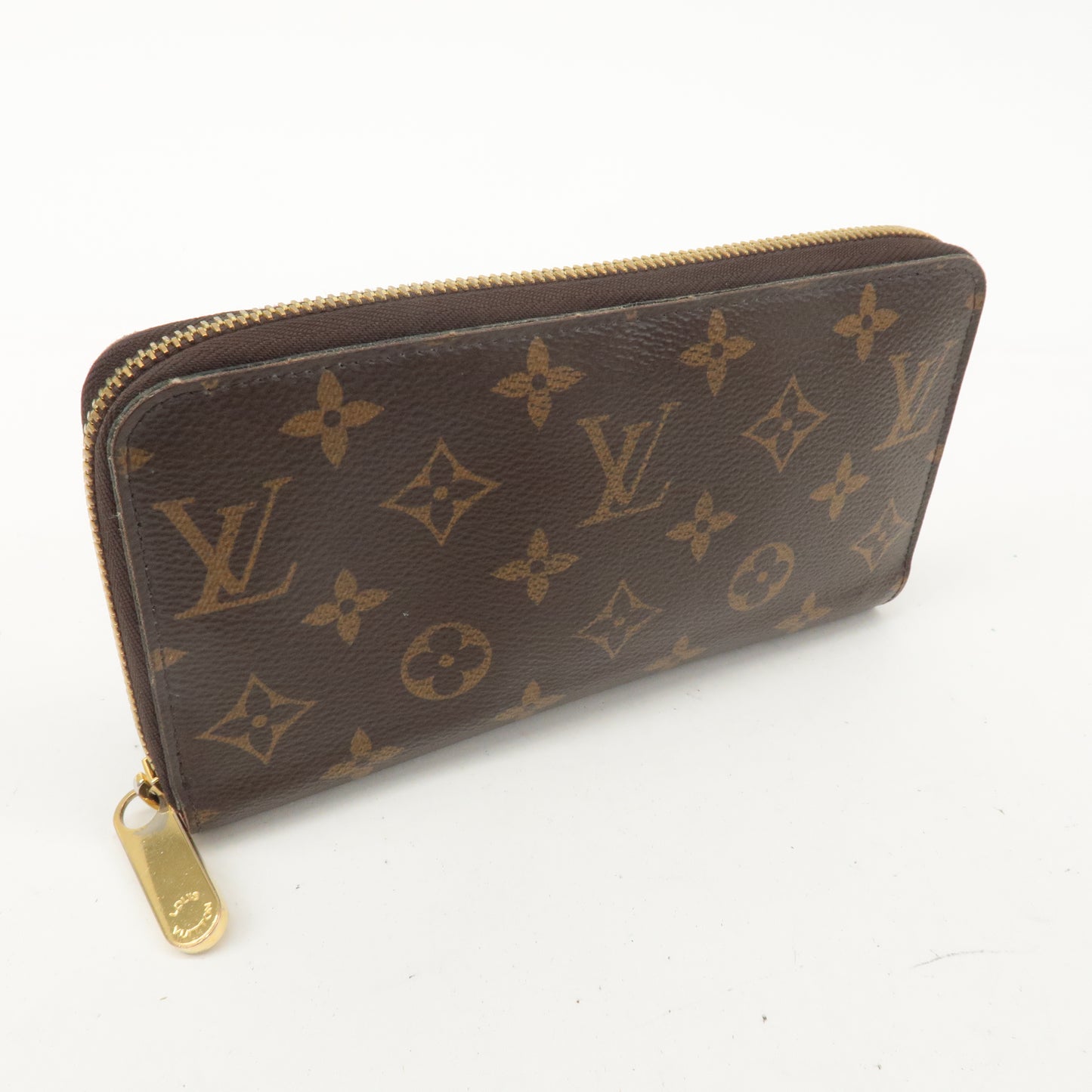 Louis Vuitton Monogram Zippy Wallet Long Wallet Coquelicot M41896