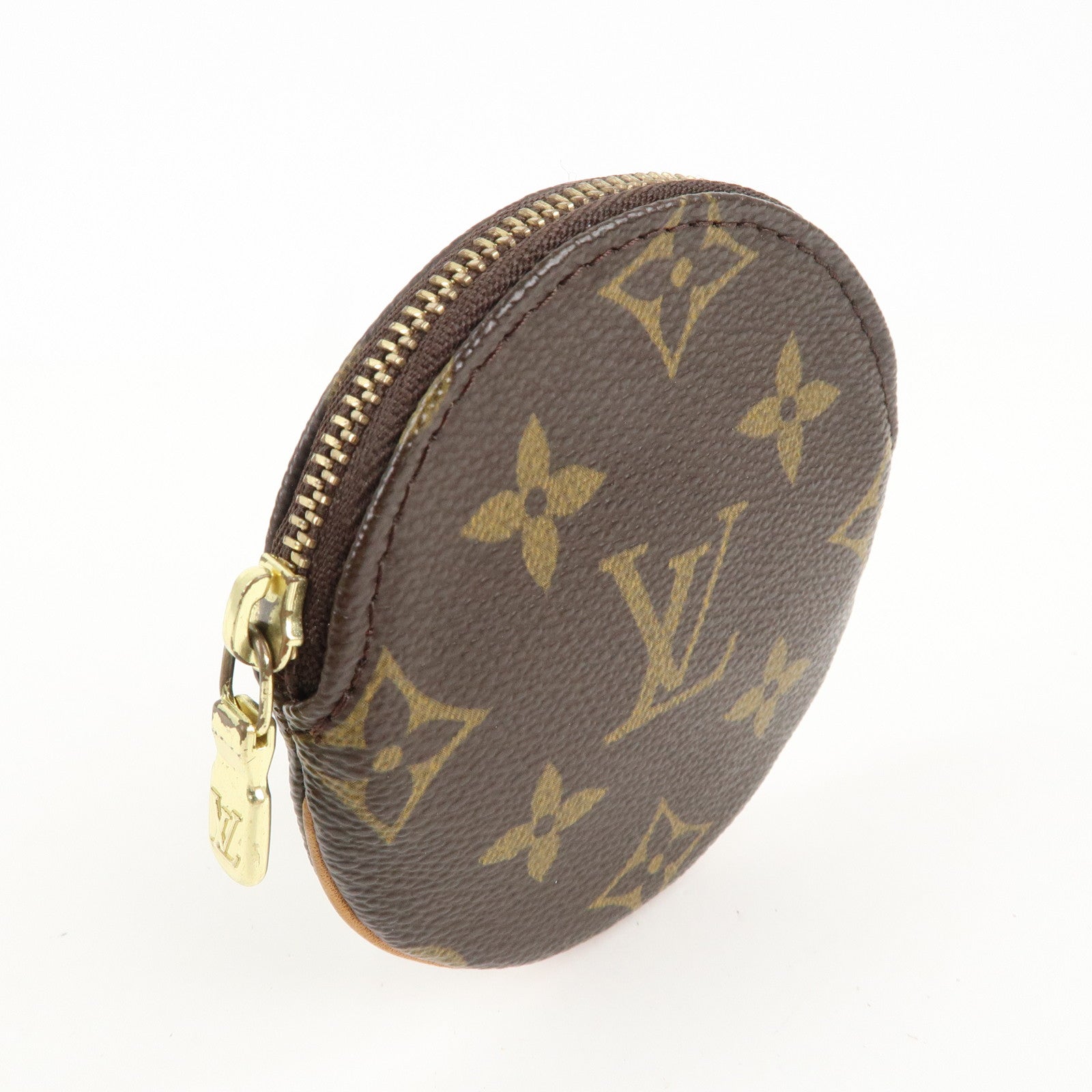 Louis Vuitton Monogram Porte Monnaie Rond Coin Case M61926