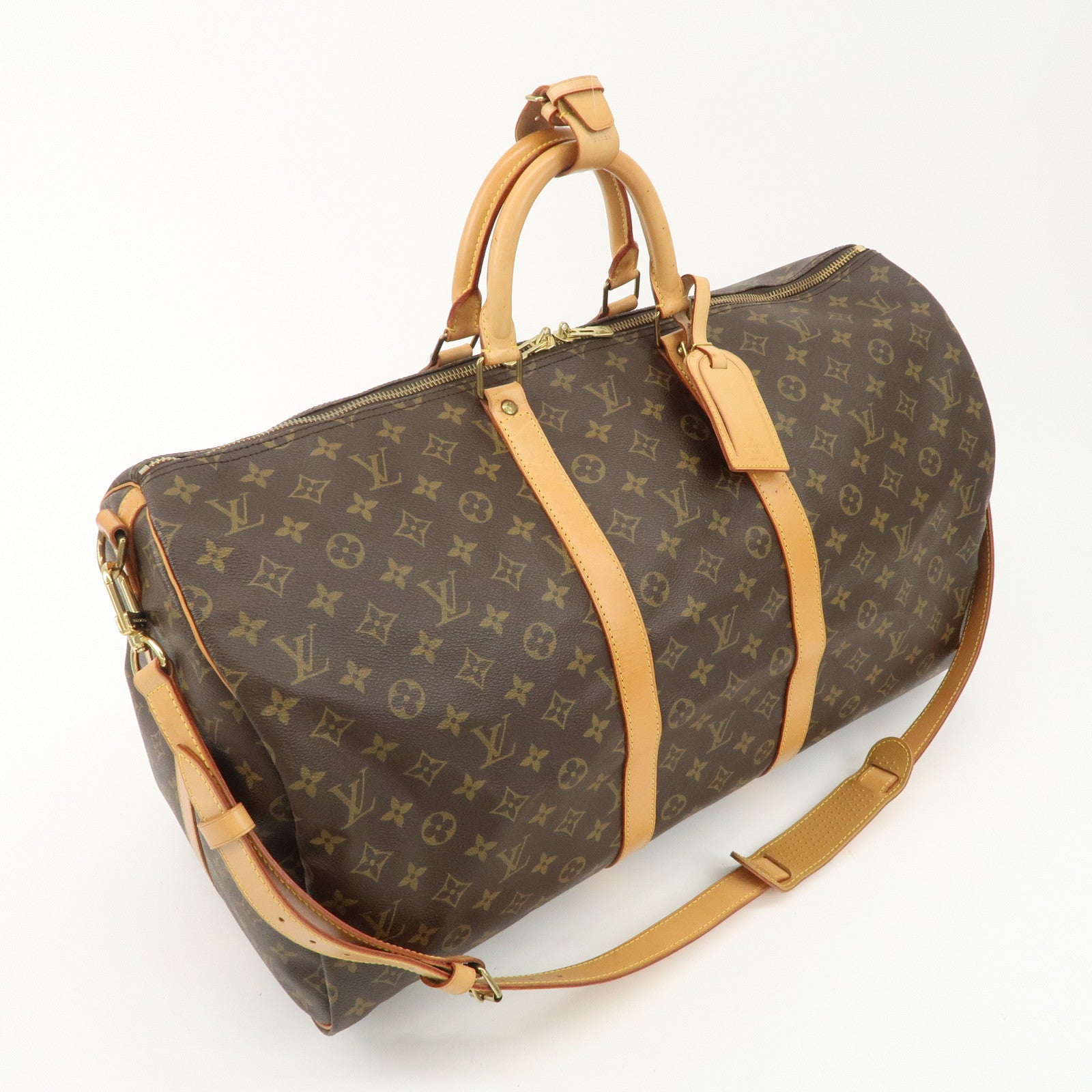Louis Vuitton Monogram Keep All Bandouliere 55 Bag M41414 Used