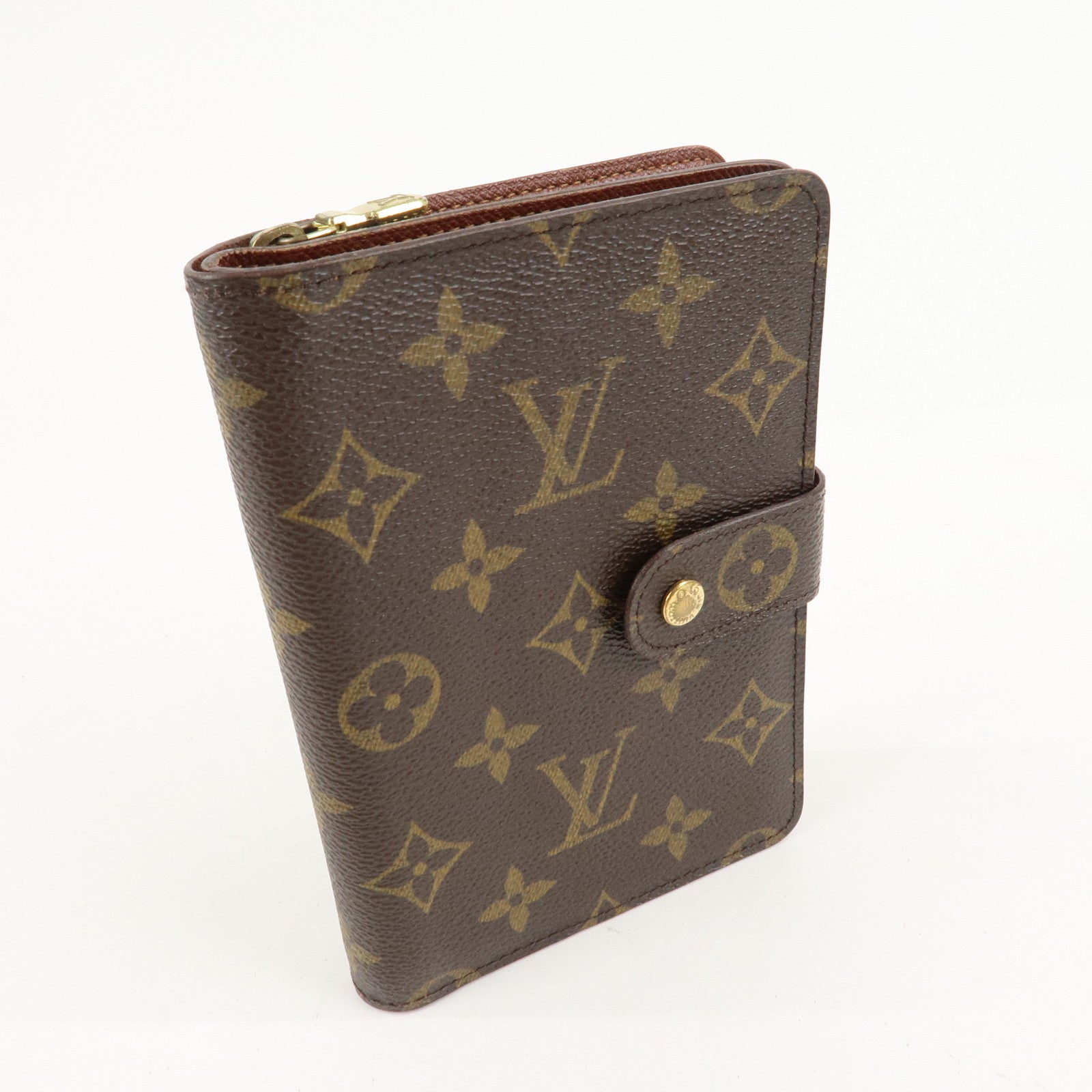 Louis Vuitton Monogram Porte Papier Zip Bi-fold Wallet M61207