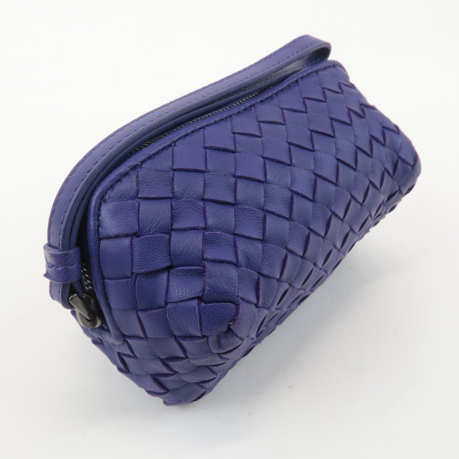 BOTTEGA VENETA Intrecciato Leather Pouch